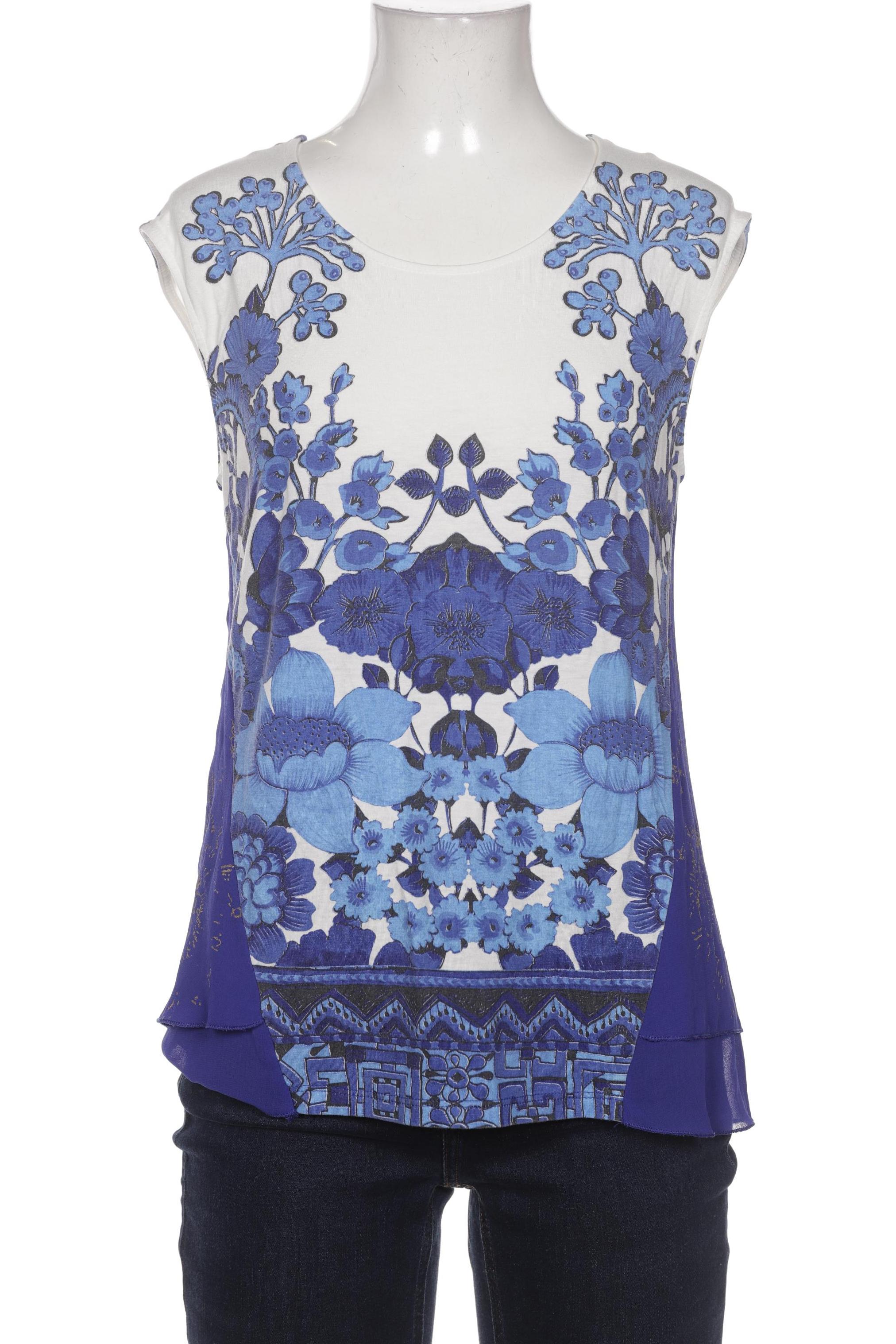 

Desigual Damen Bluse, blau, Gr. 36