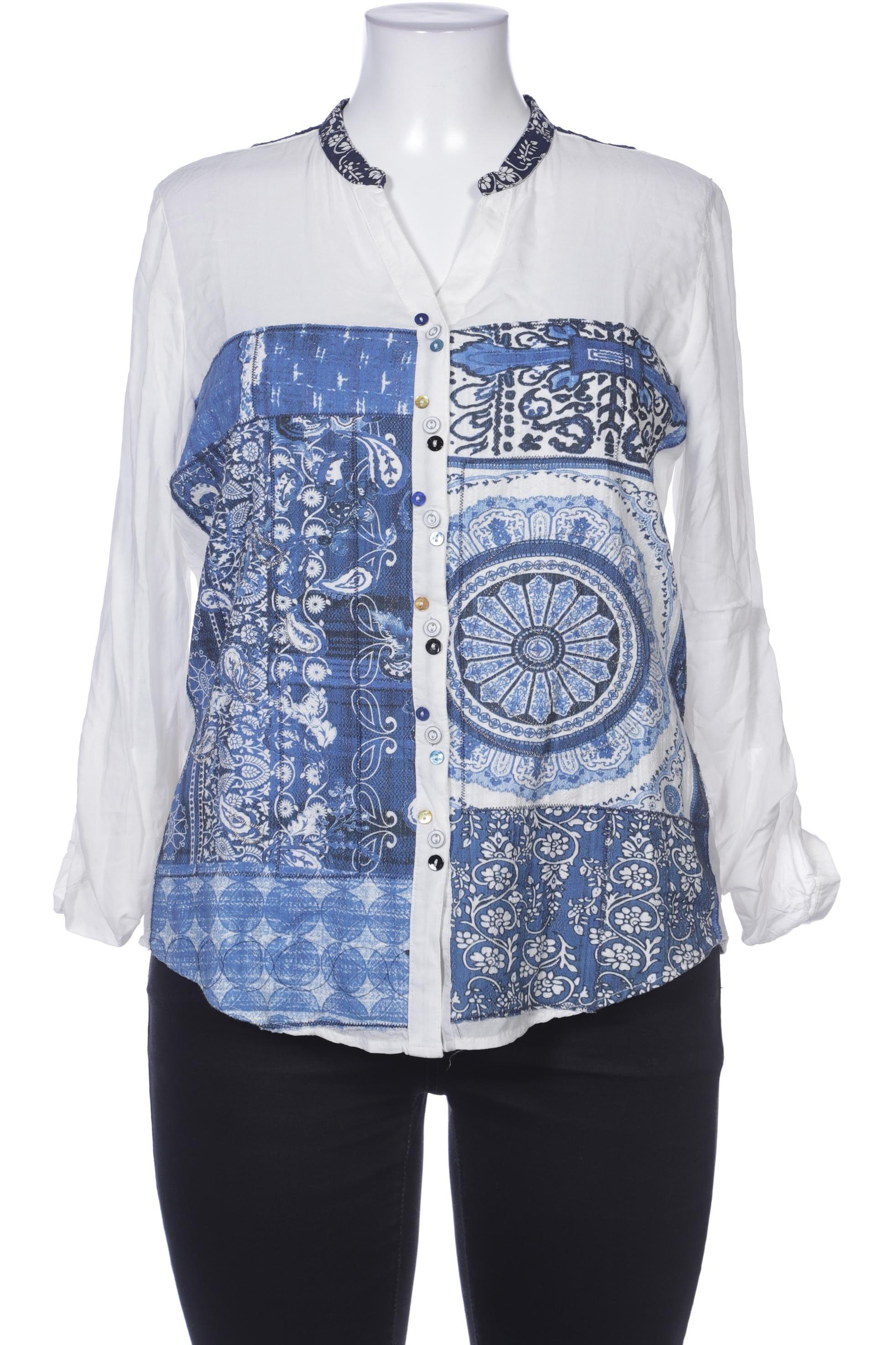 

Desigual Damen Bluse, weiß, Gr. 44