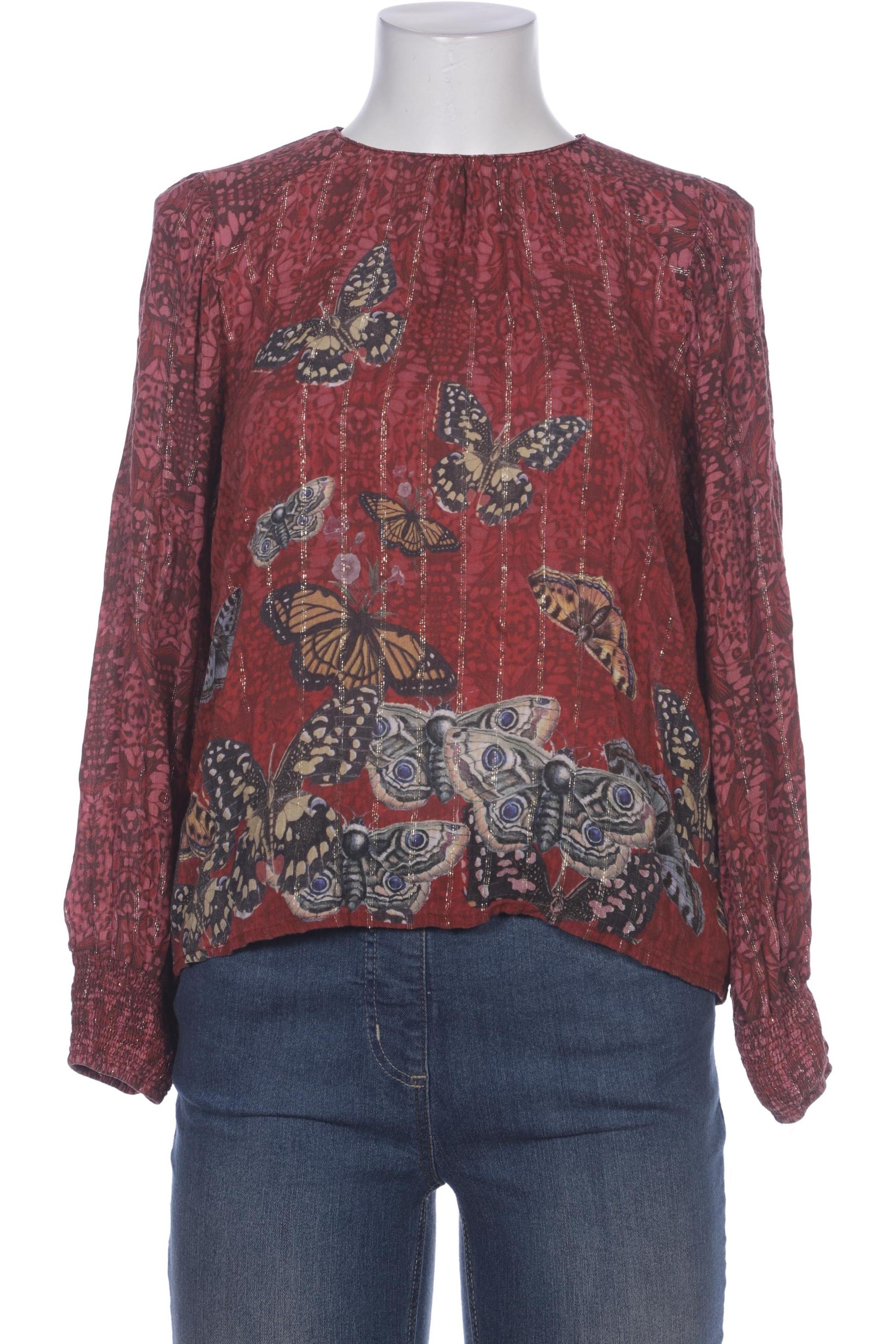 

Desigual Damen Bluse, bordeaux, Gr. 38