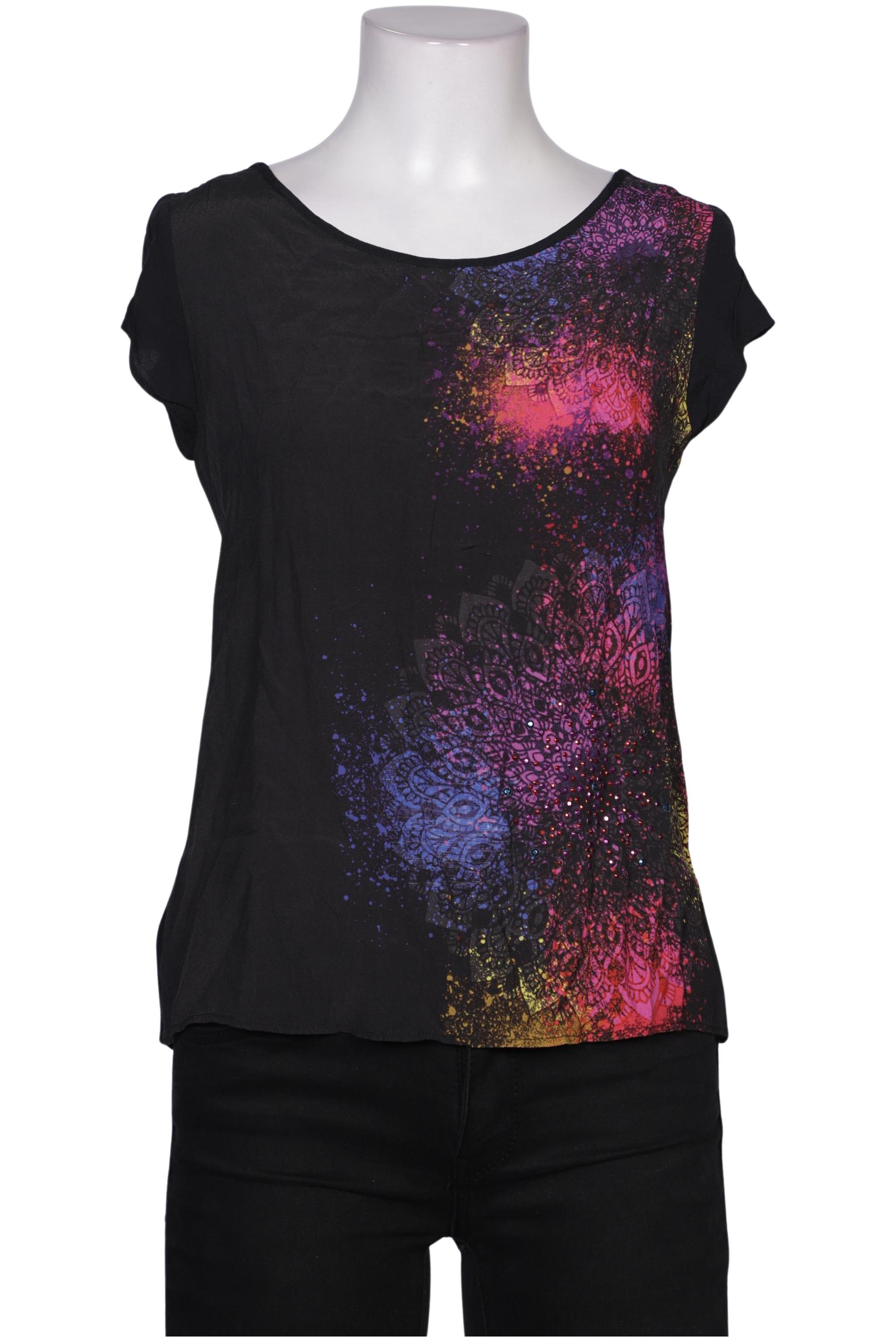 

Desigual Damen Bluse, schwarz, Gr. 34