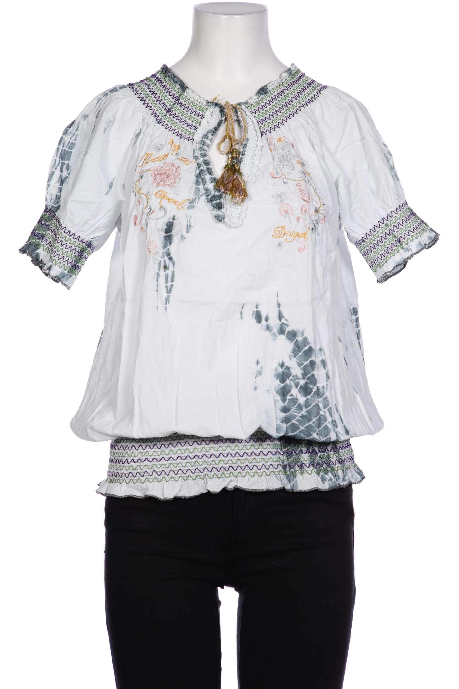 

Desigual Damen Bluse, weiß, Gr. 36