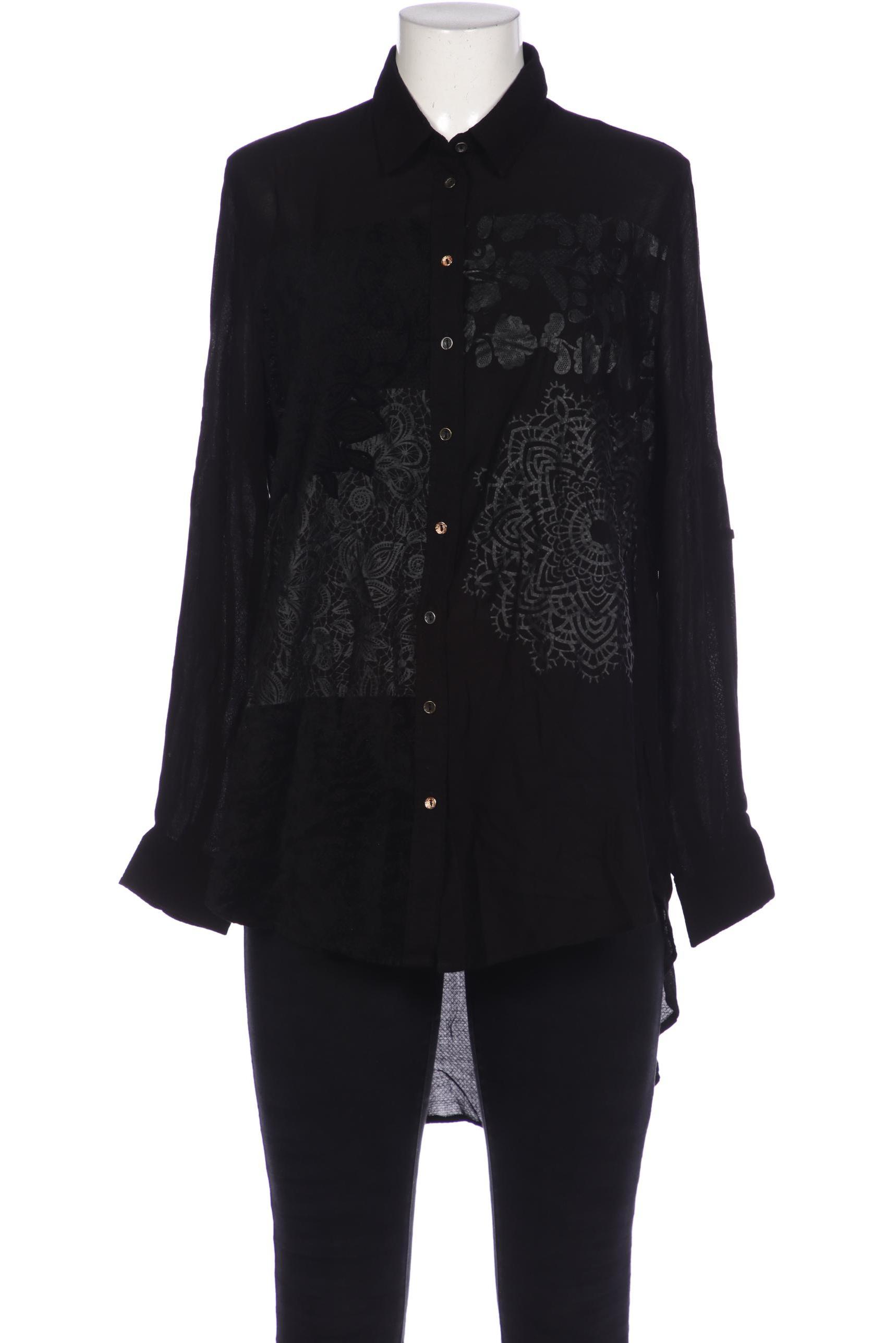 

Desigual Damen Bluse, schwarz, Gr. 42