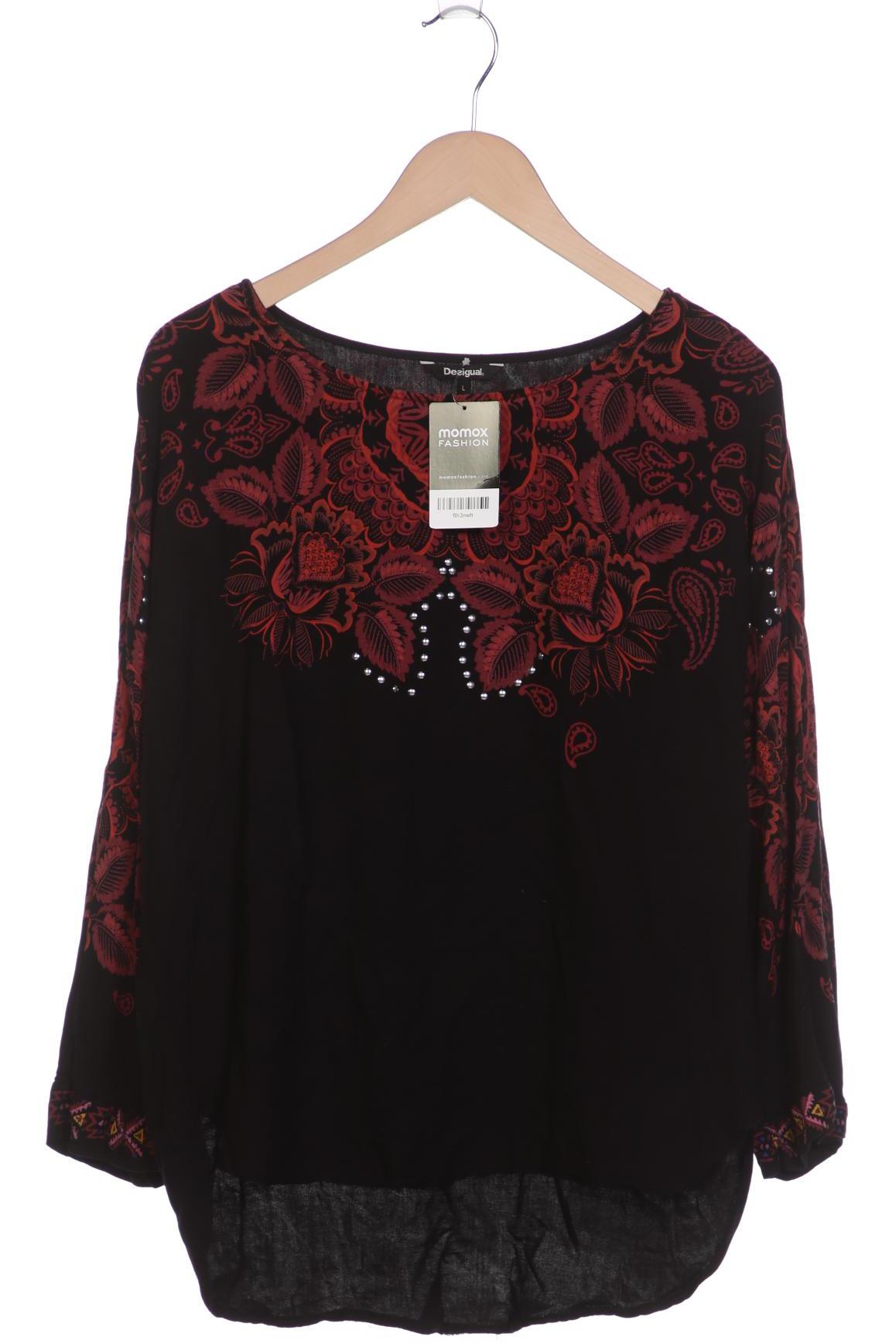 

Desigual Damen Bluse, schwarz, Gr. 42