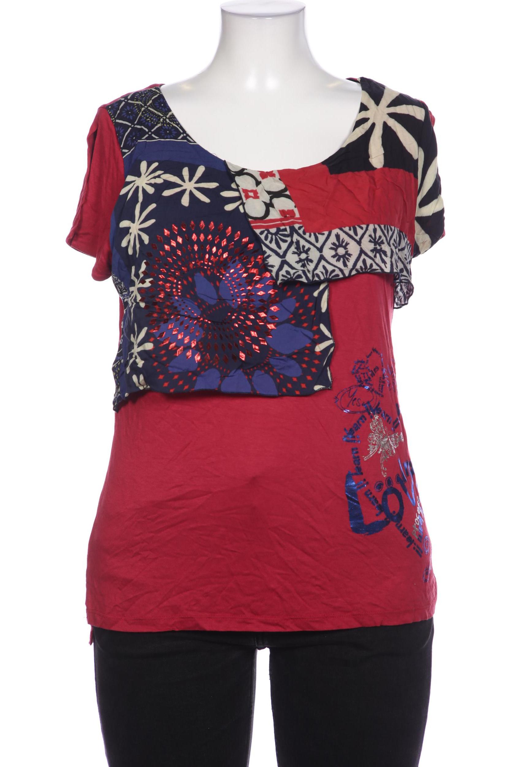 

Desigual Damen Bluse, bordeaux, Gr. 44