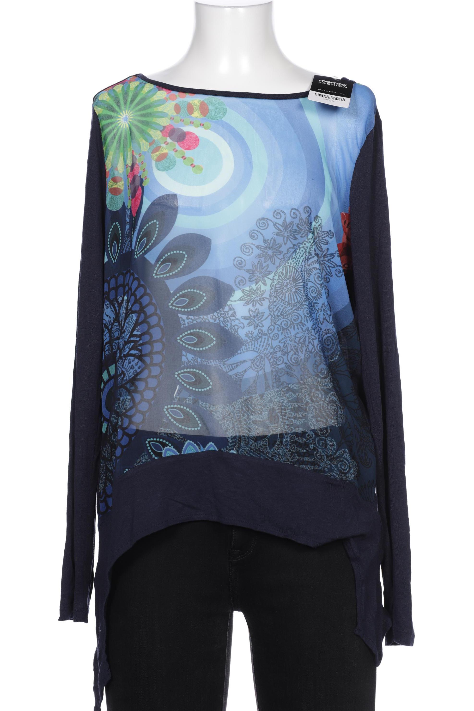 

Desigual Damen Bluse, marineblau, Gr. 38