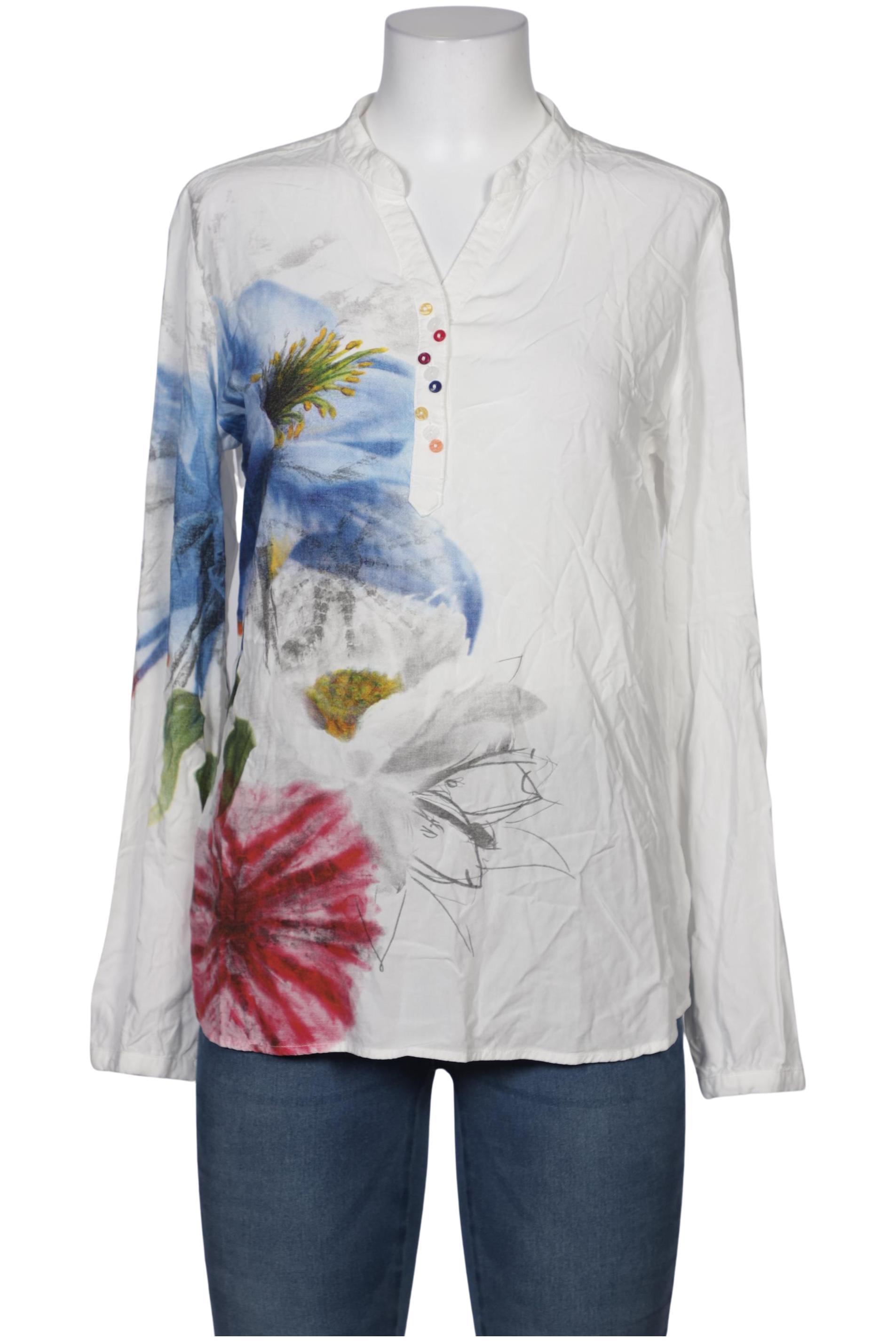 

Desigual Damen Bluse, weiß, Gr. 42