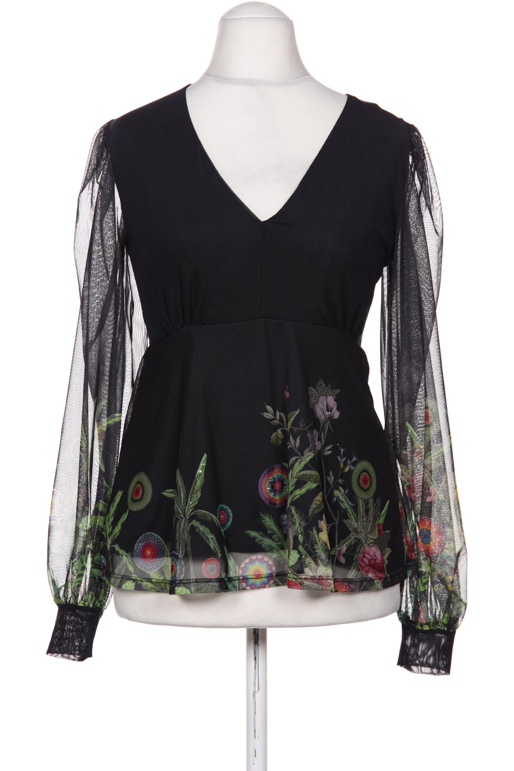 

Desigual Damen Bluse, schwarz, Gr. 38