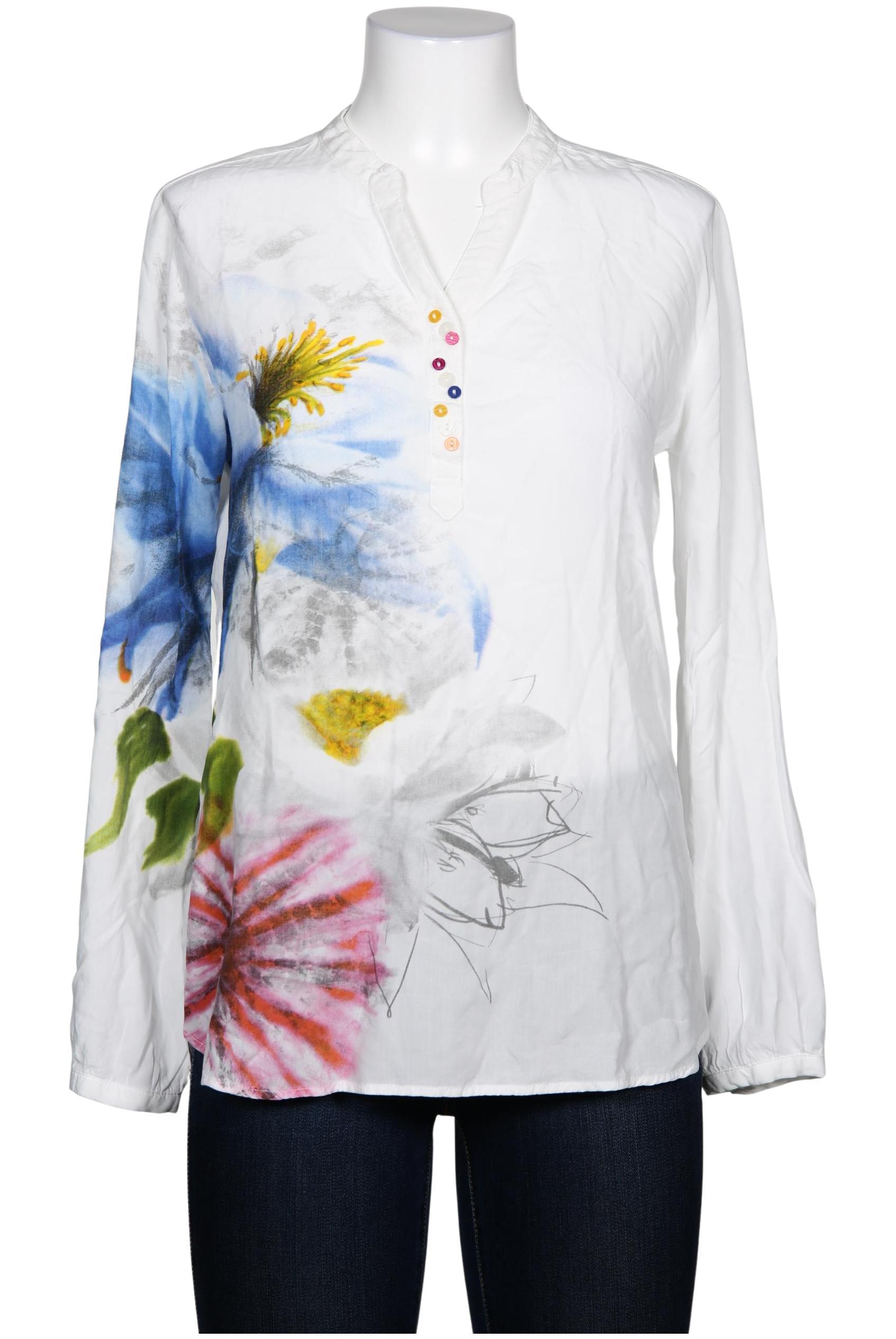 

Desigual Damen Bluse, weiß, Gr. 42