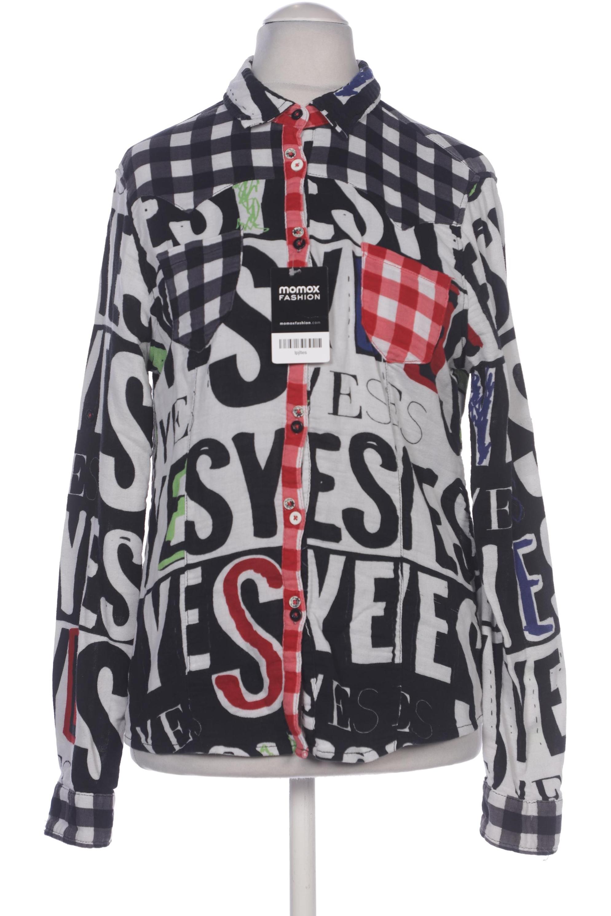 

Desigual Damen Bluse, schwarz, Gr. 38