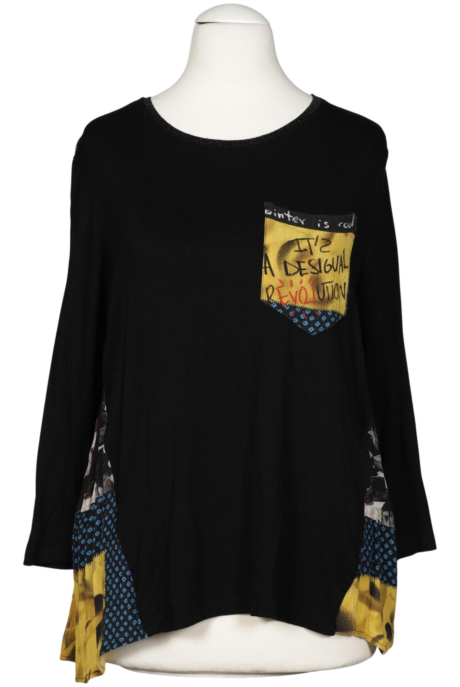 

Desigual Damen Bluse, schwarz, Gr. 36