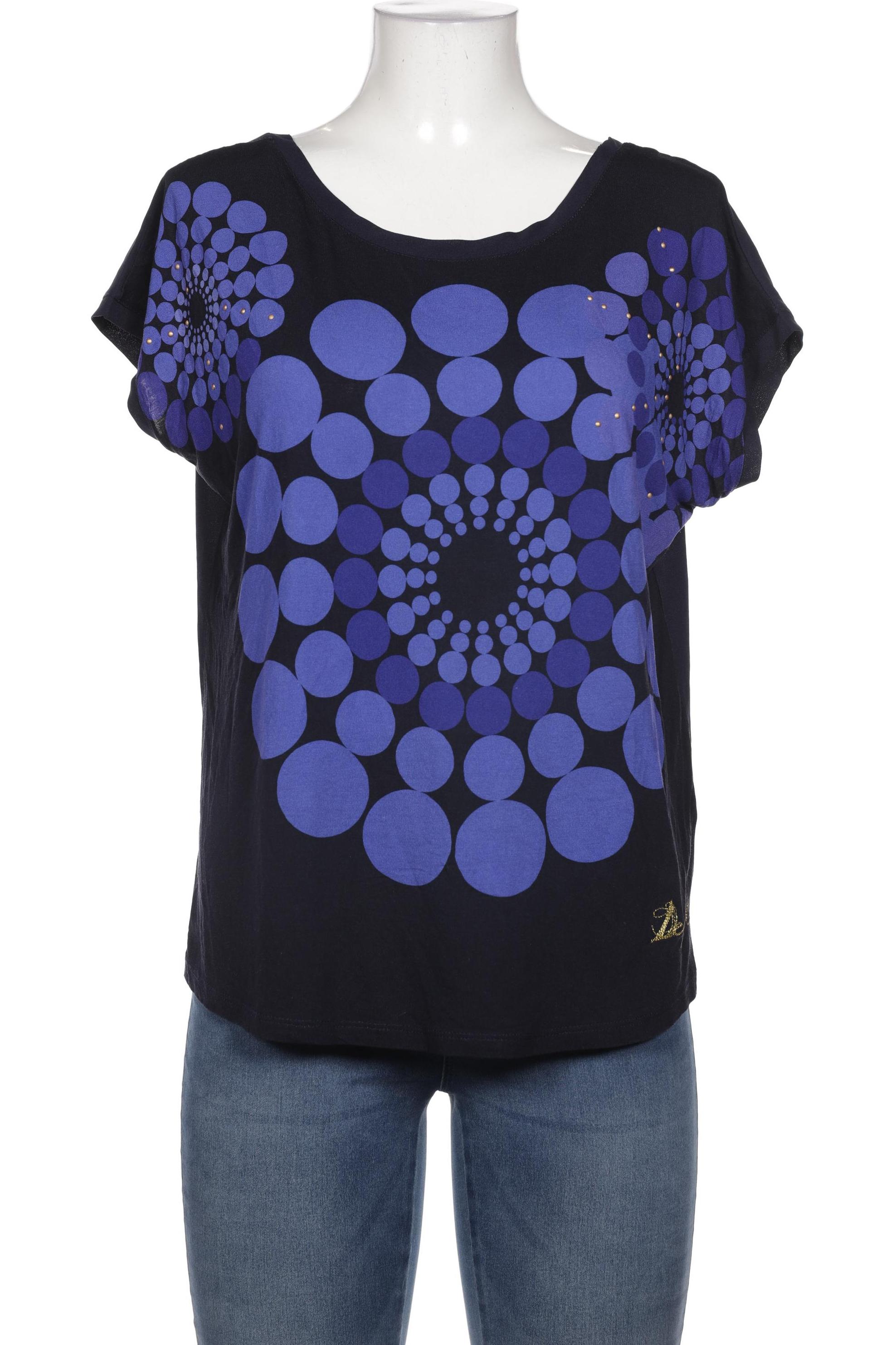 

Desigual Damen Bluse, marineblau, Gr. 42
