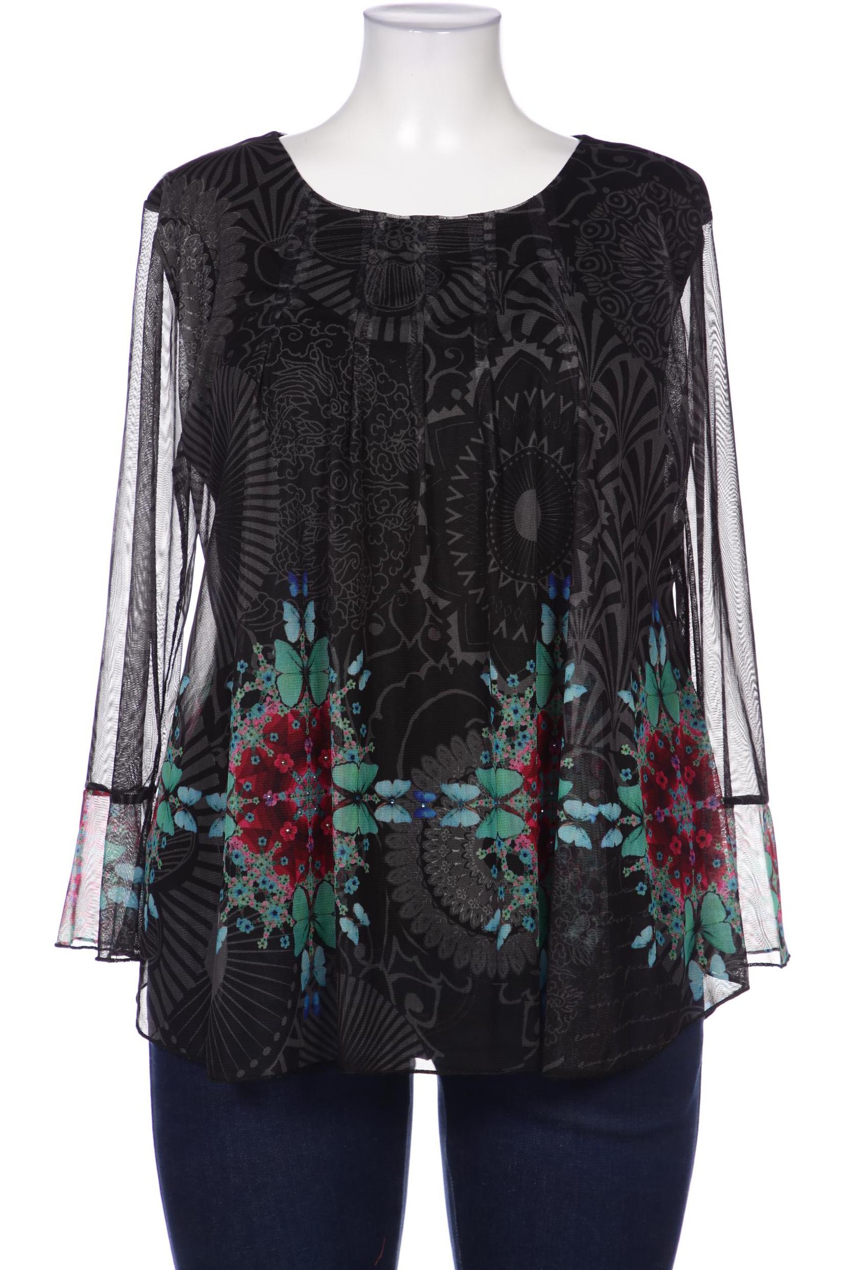 

Desigual Damen Bluse, schwarz, Gr. 44