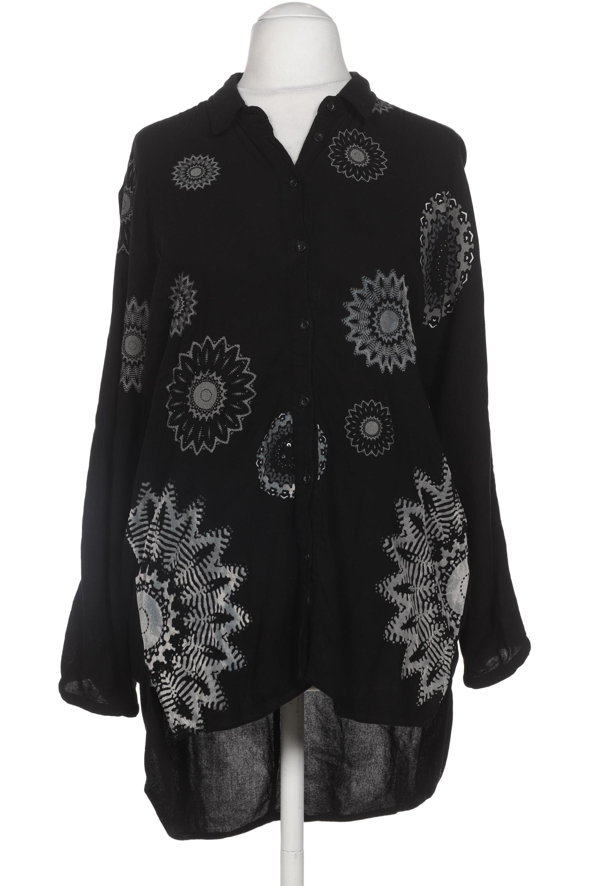 

Desigual Damen Bluse, schwarz, Gr. 38