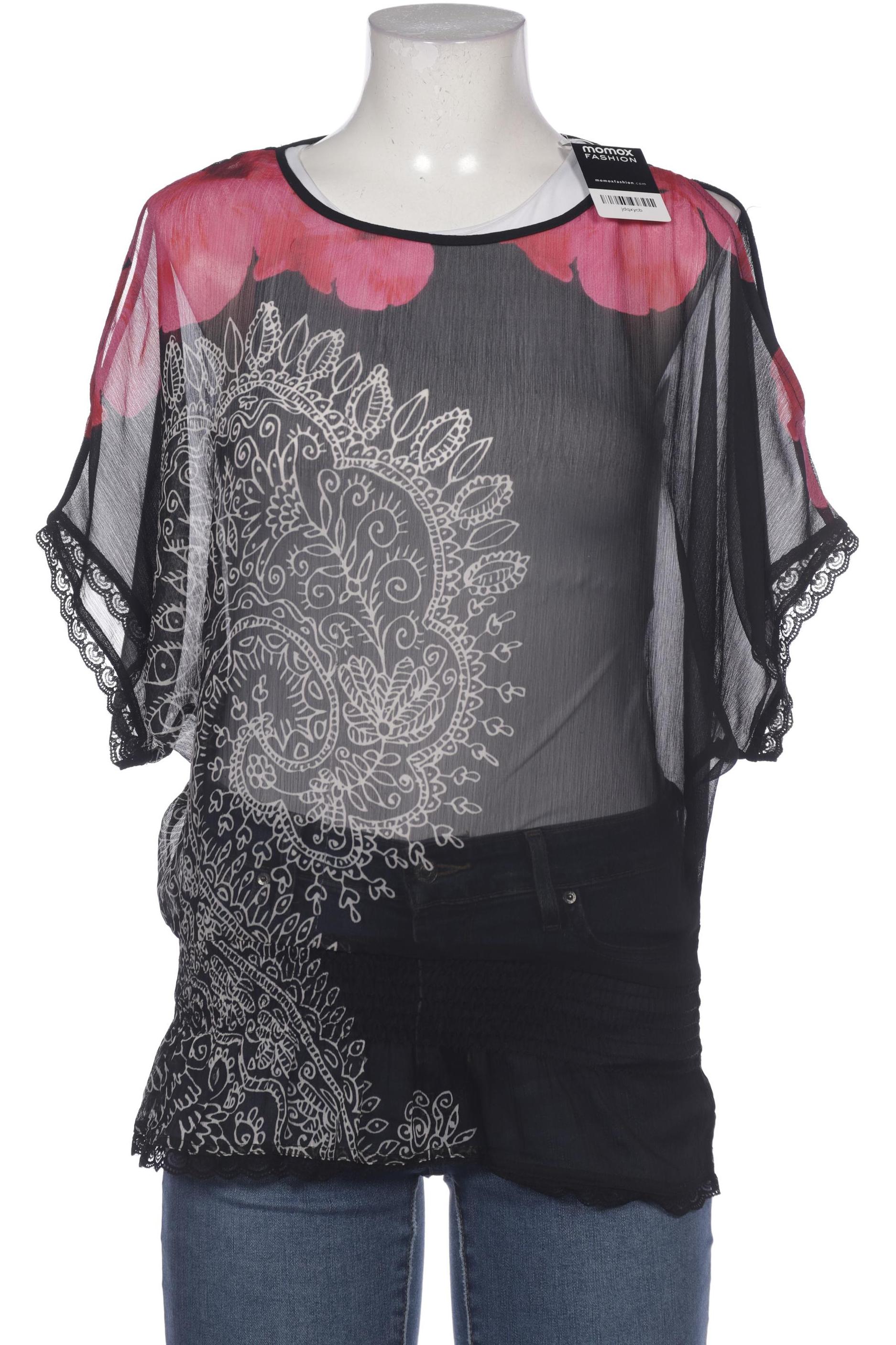 

Desigual Damen Bluse, schwarz, Gr. 34