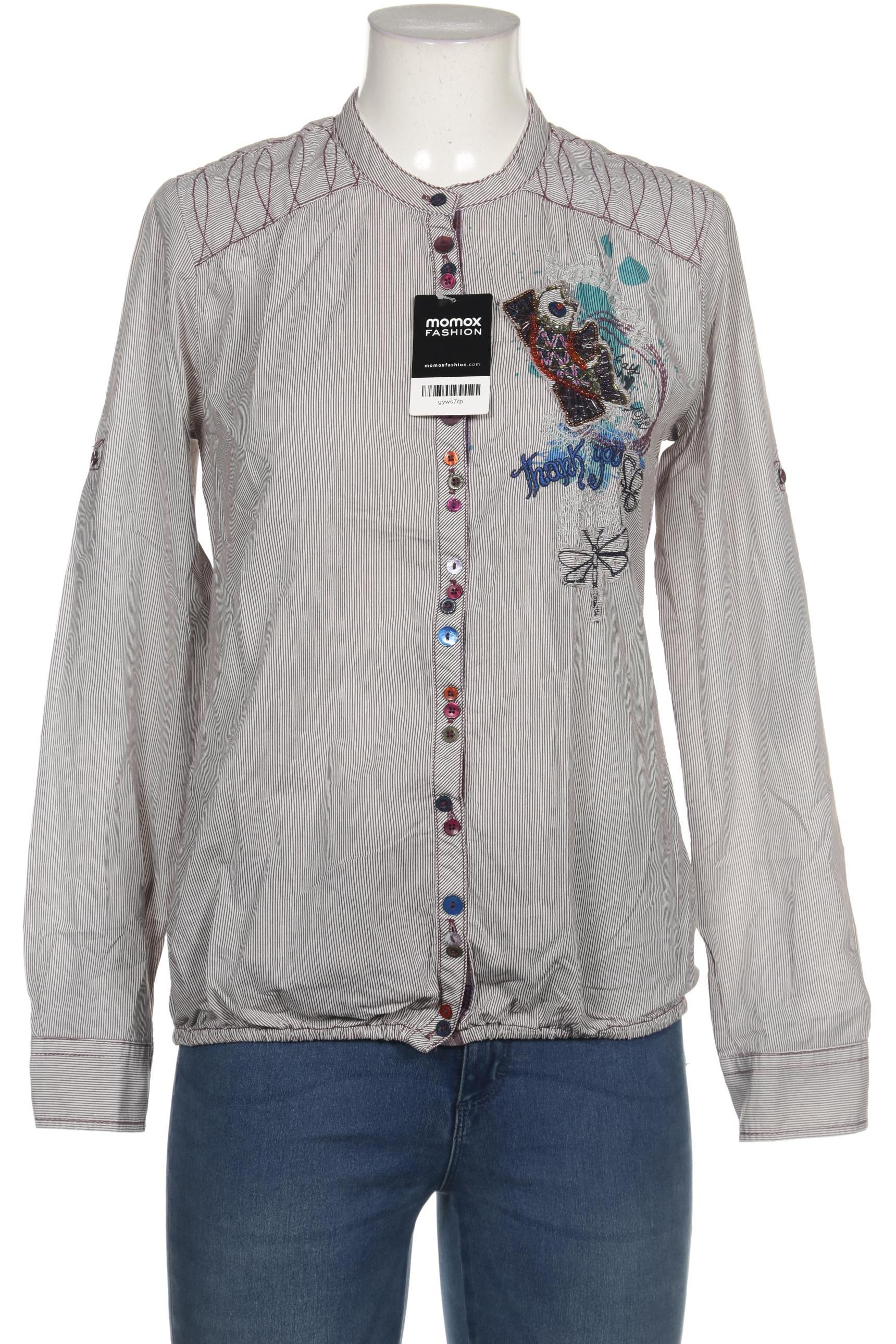 

Desigual Damen Bluse, grau, Gr. 38