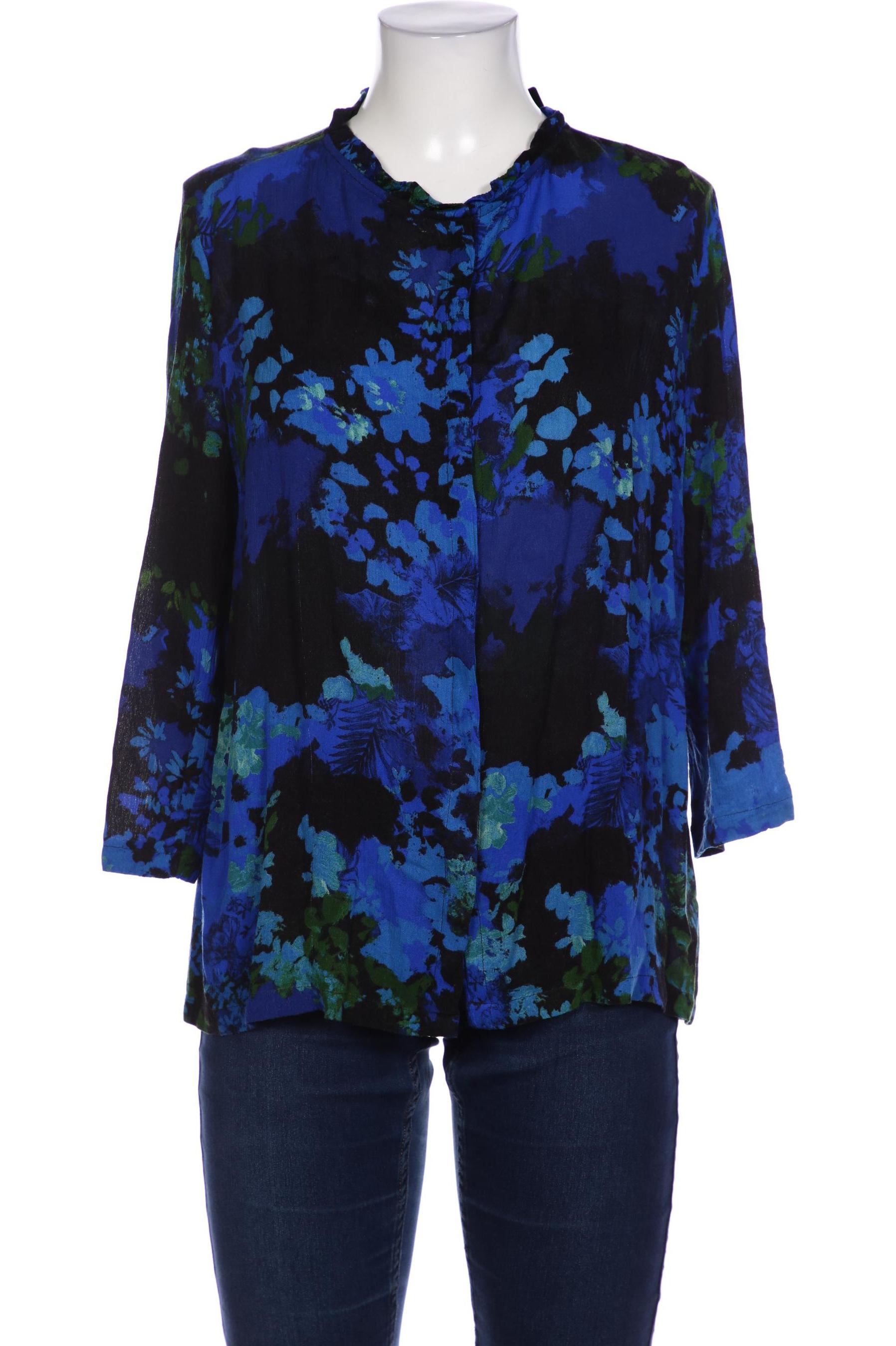 

Desigual Damen Bluse, blau, Gr. 42