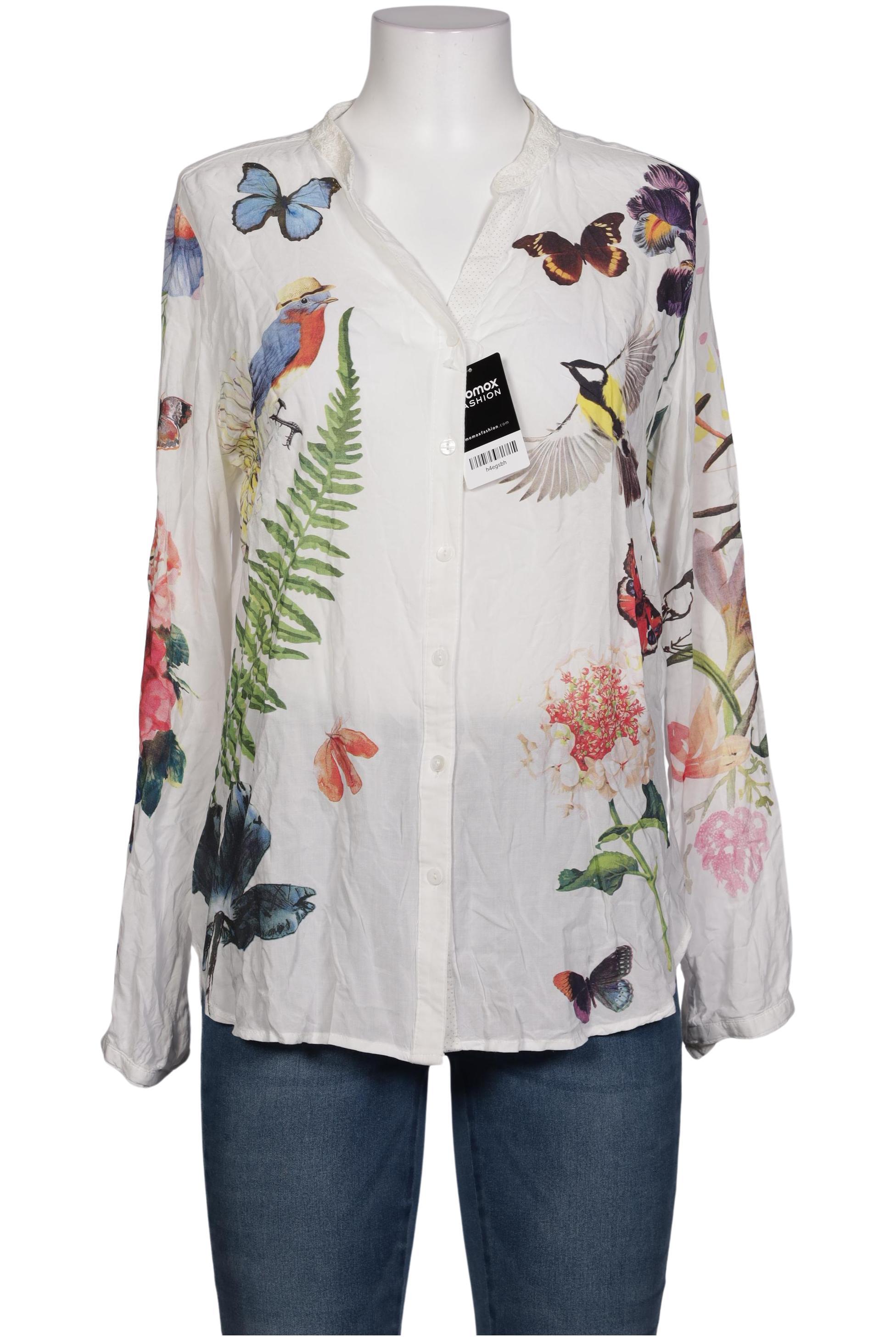 

Desigual Damen Bluse, weiß, Gr. 42