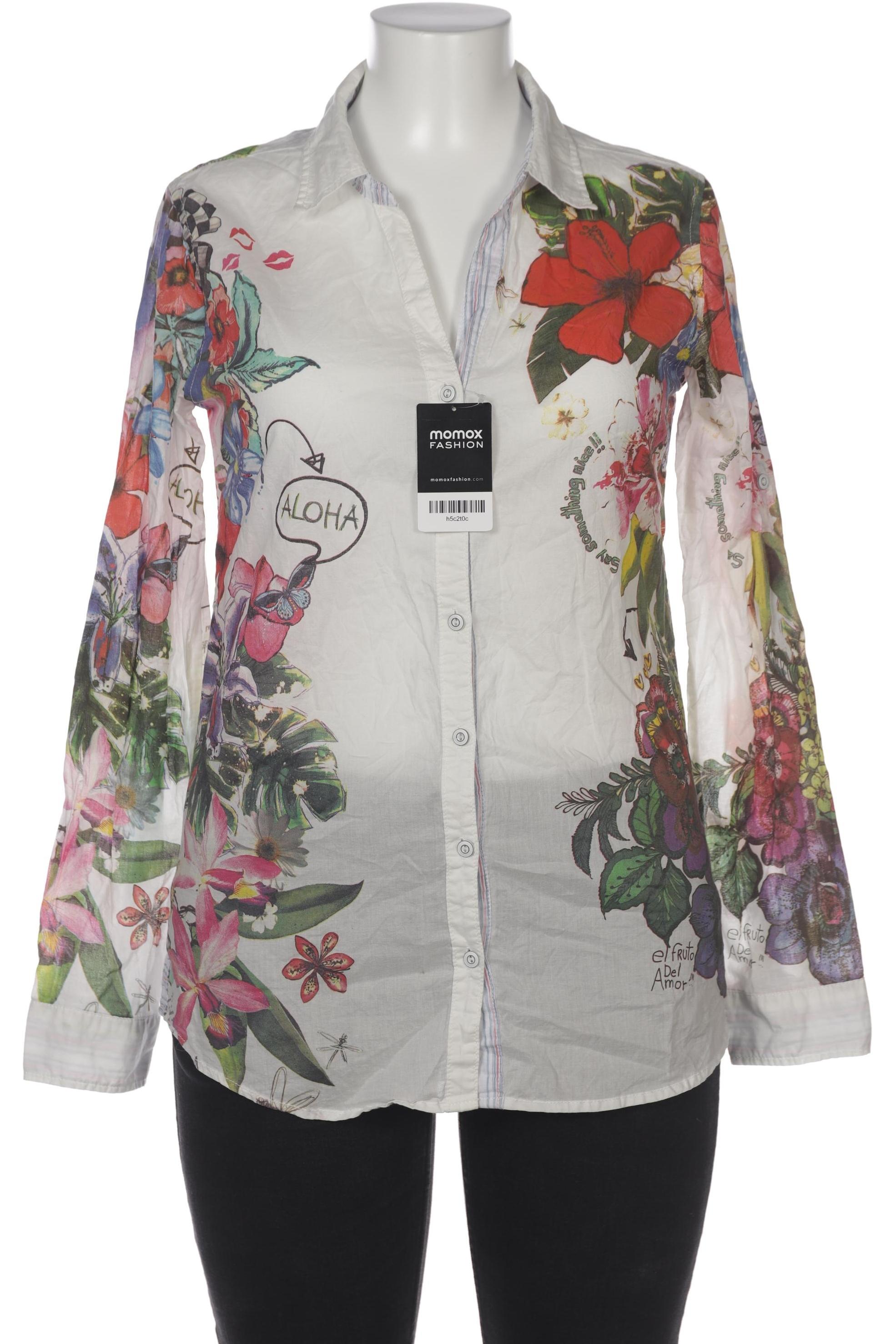 

Desigual Damen Bluse, weiß, Gr. 44