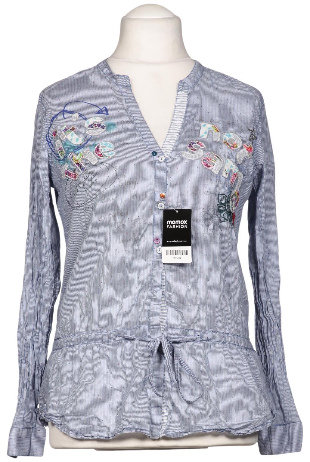 

Desigual Damen Bluse, hellblau, Gr. 42