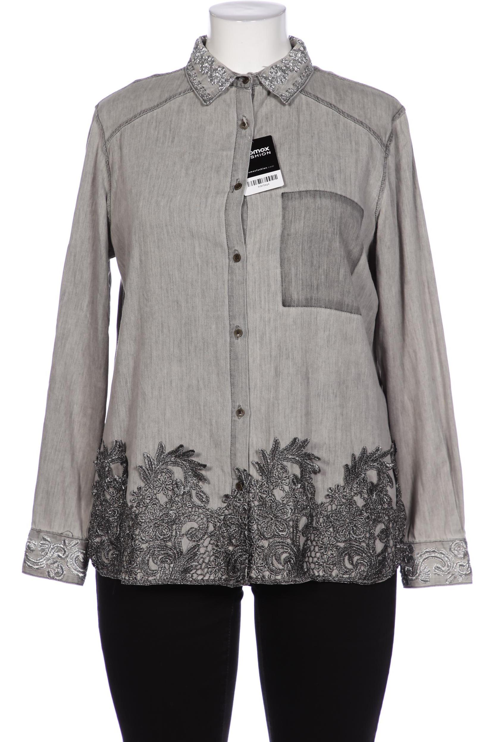 

Desigual Damen Bluse, grau, Gr. 44
