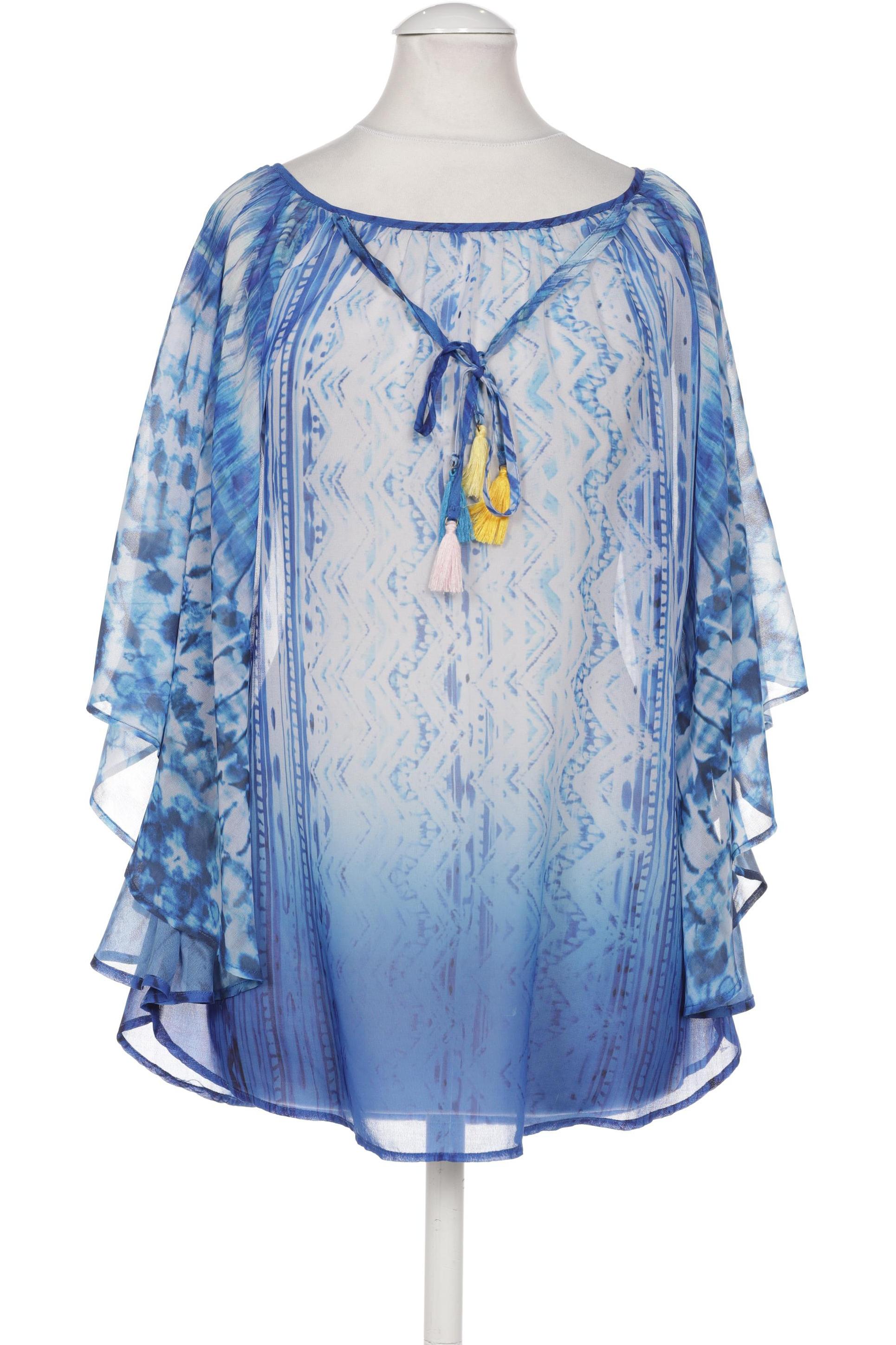 

Desigual Damen Bluse, blau, Gr. 36
