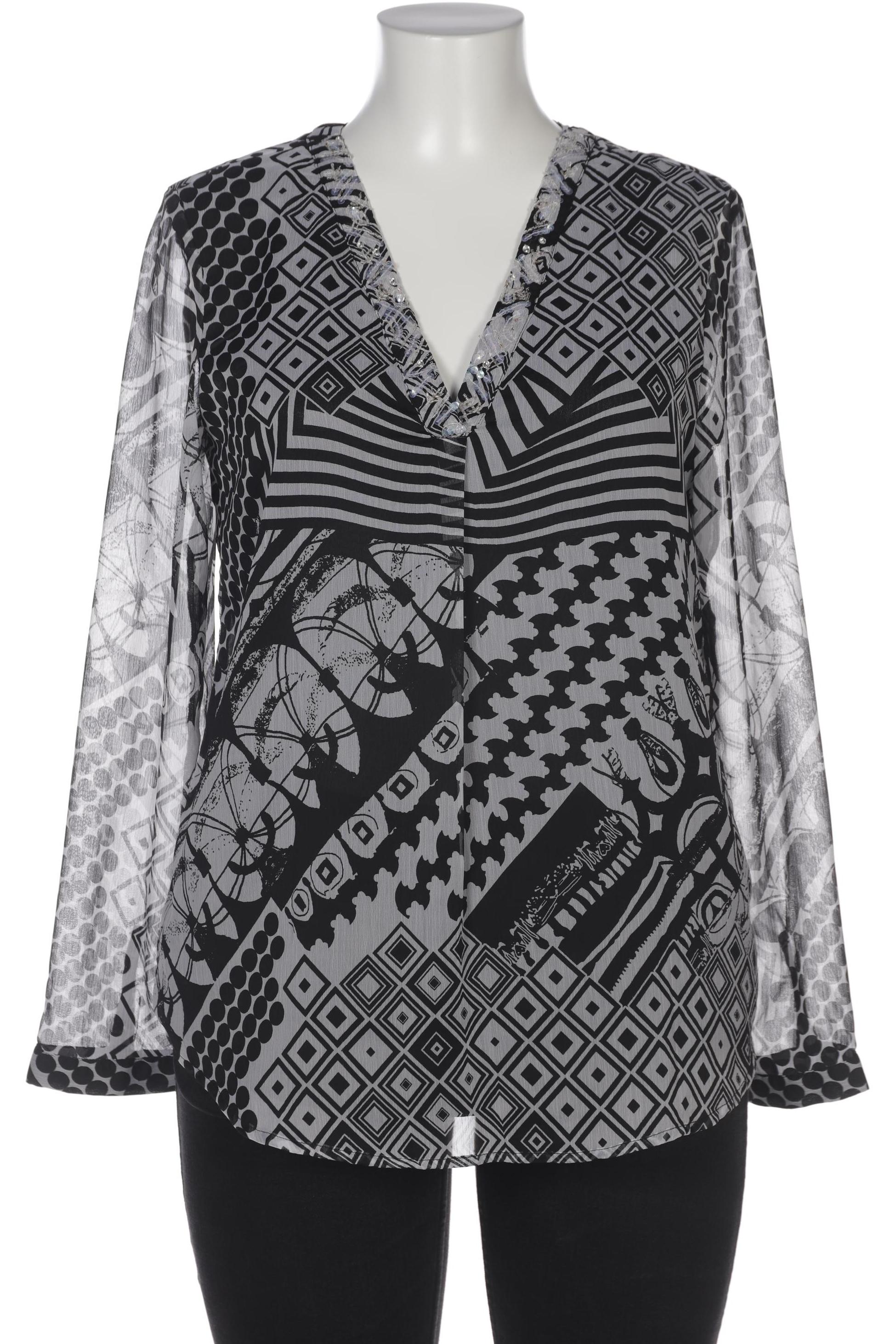 

Desigual Damen Bluse, schwarz, Gr. 44