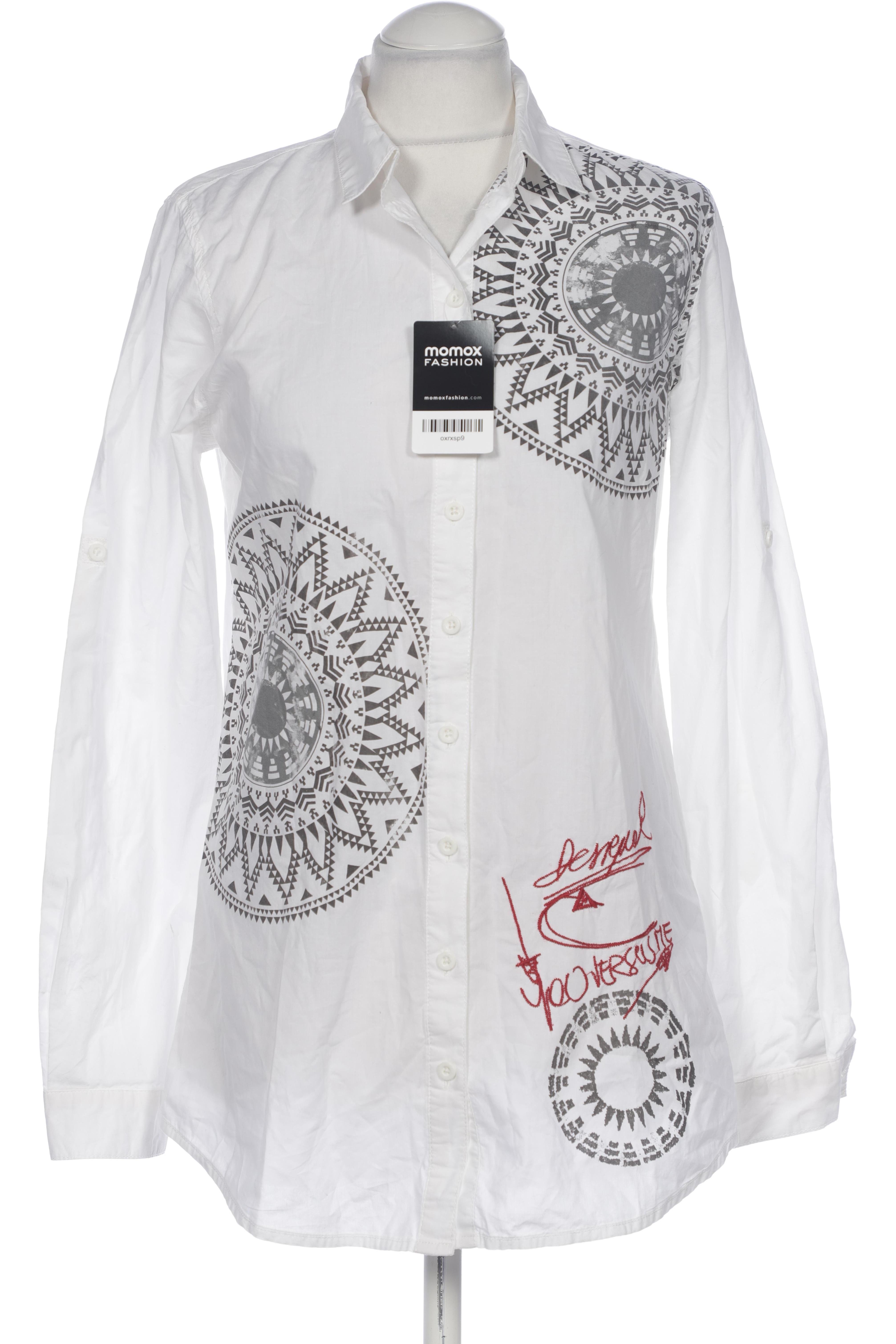 

Desigual Damen Bluse, weiß, Gr. 38