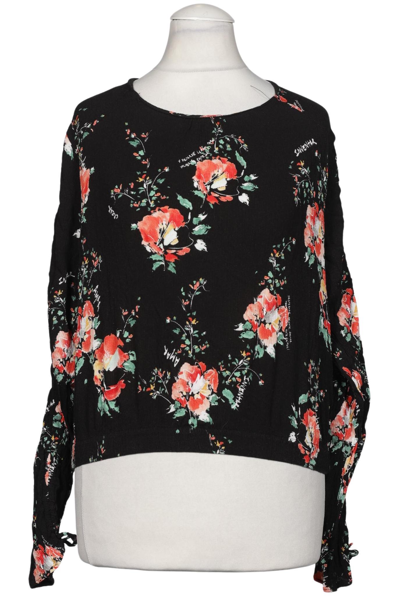 

Desigual Damen Bluse, schwarz, Gr. 44