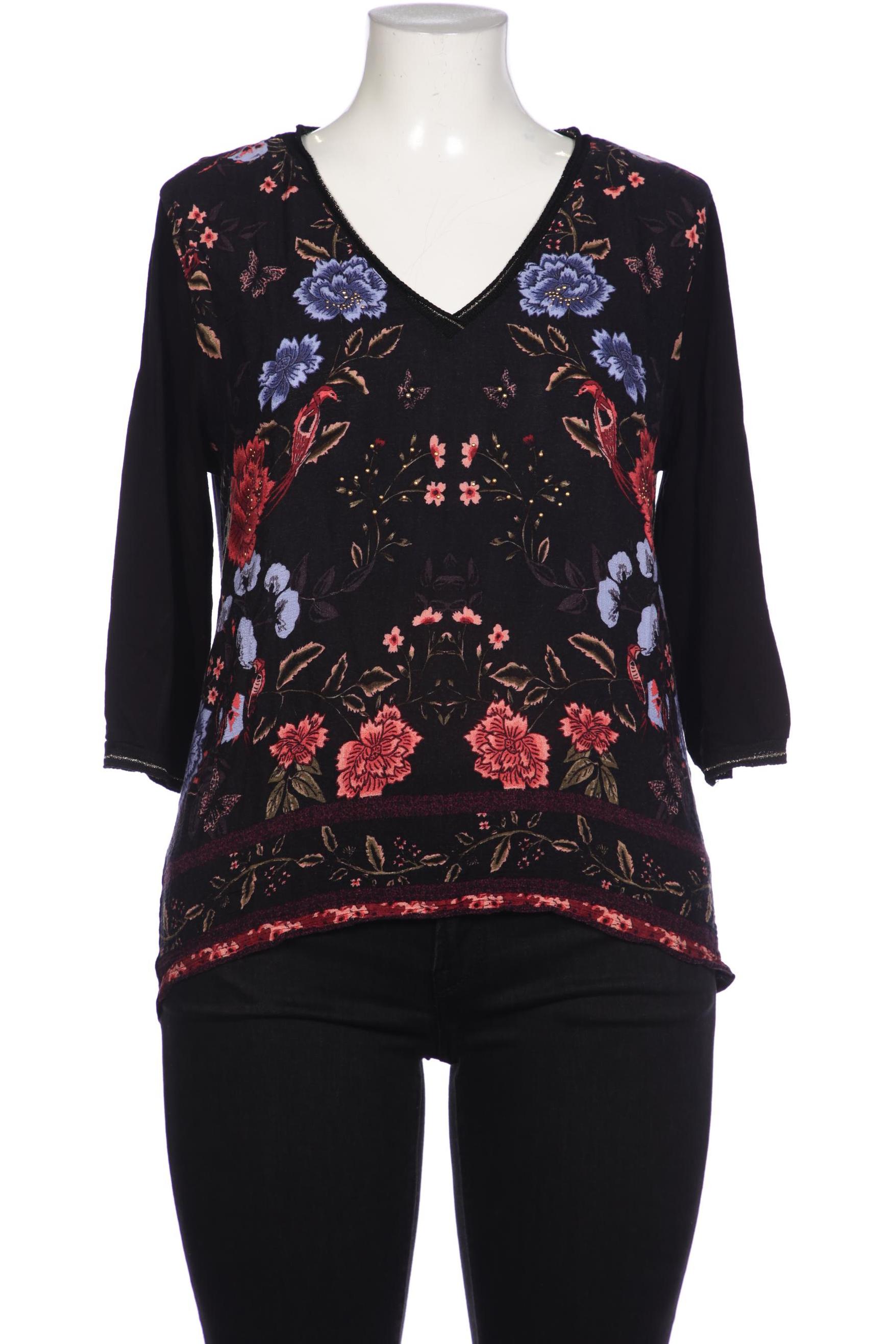 

Desigual Damen Bluse, schwarz, Gr. 46