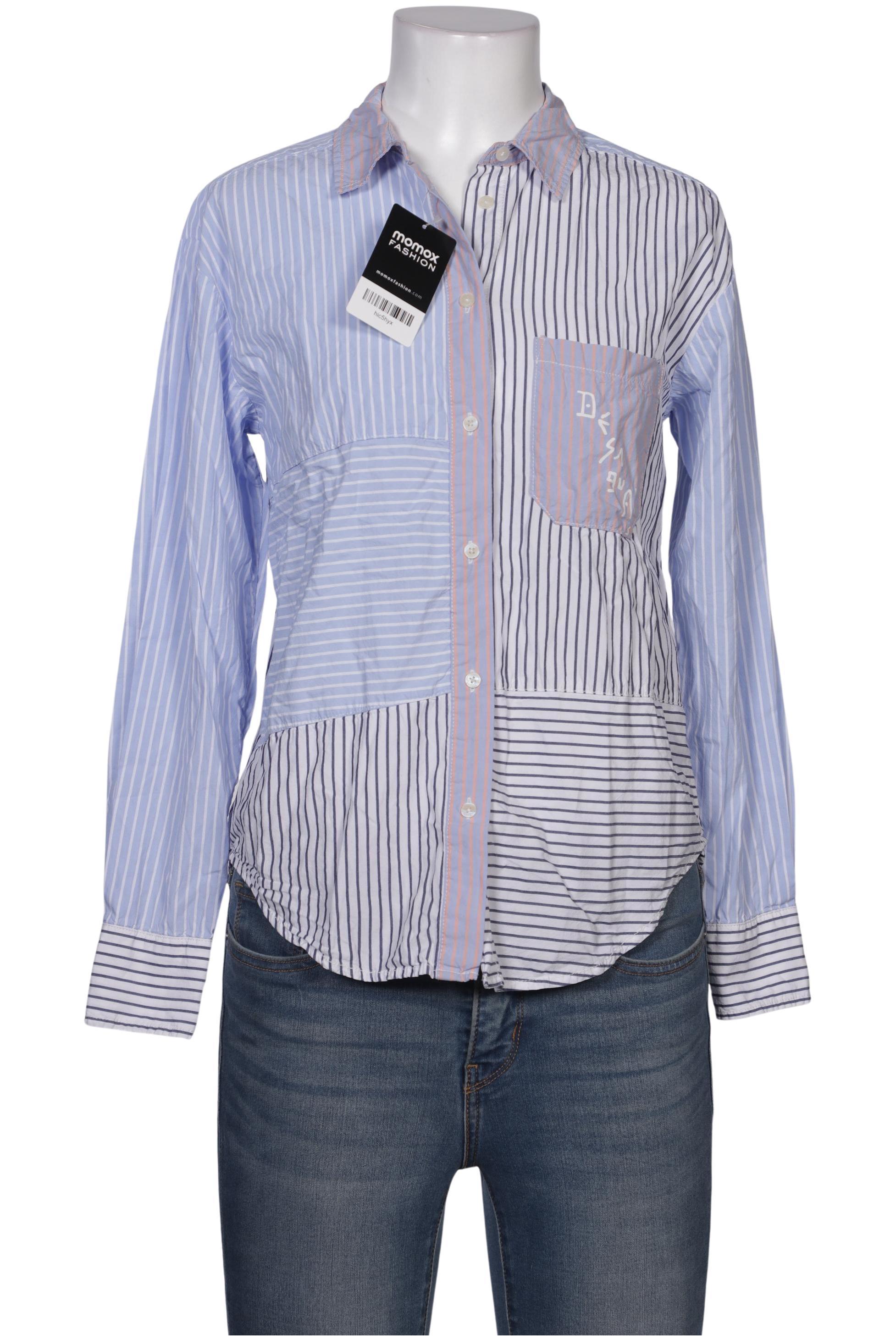

Desigual Damen Bluse, blau, Gr. 36