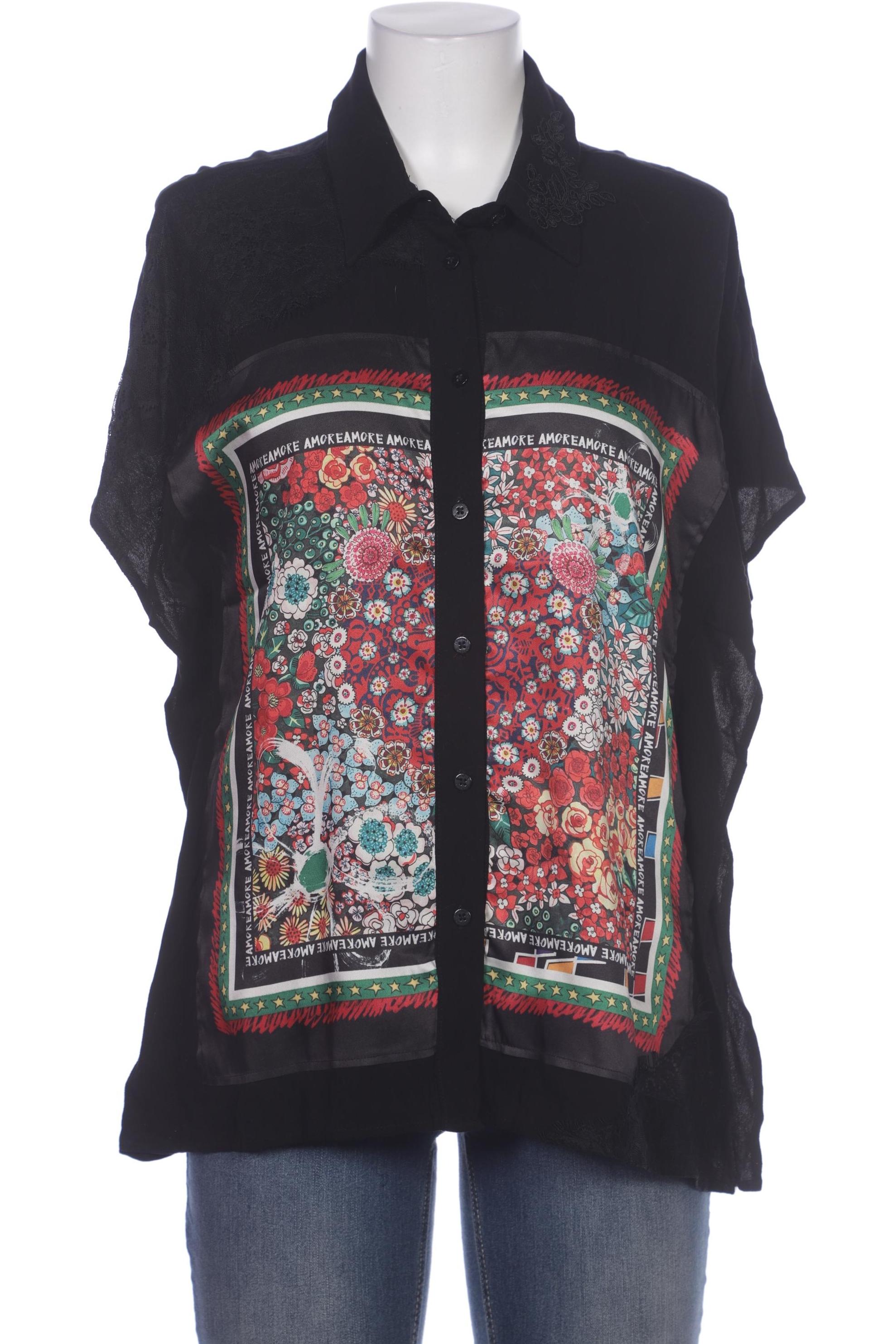 

Desigual Damen Bluse, schwarz, Gr. 38