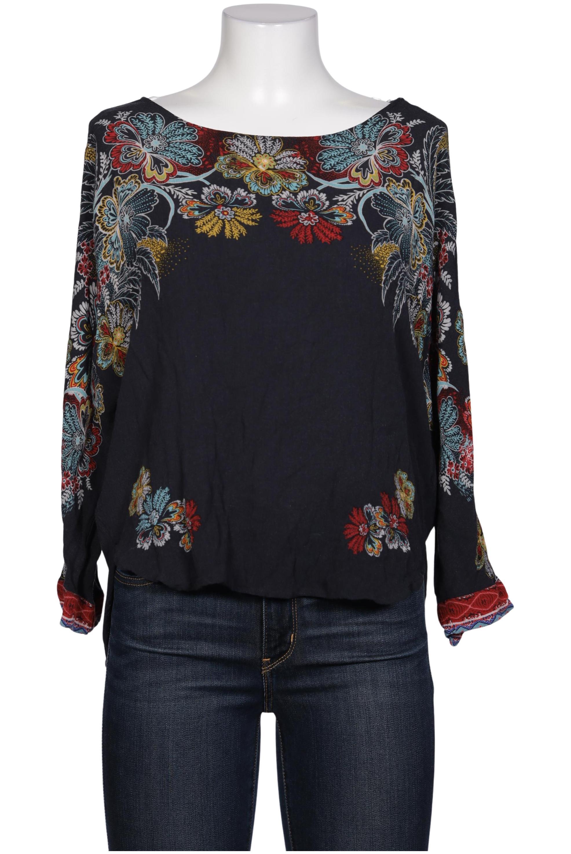 

Desigual Damen Bluse, schwarz, Gr. 38