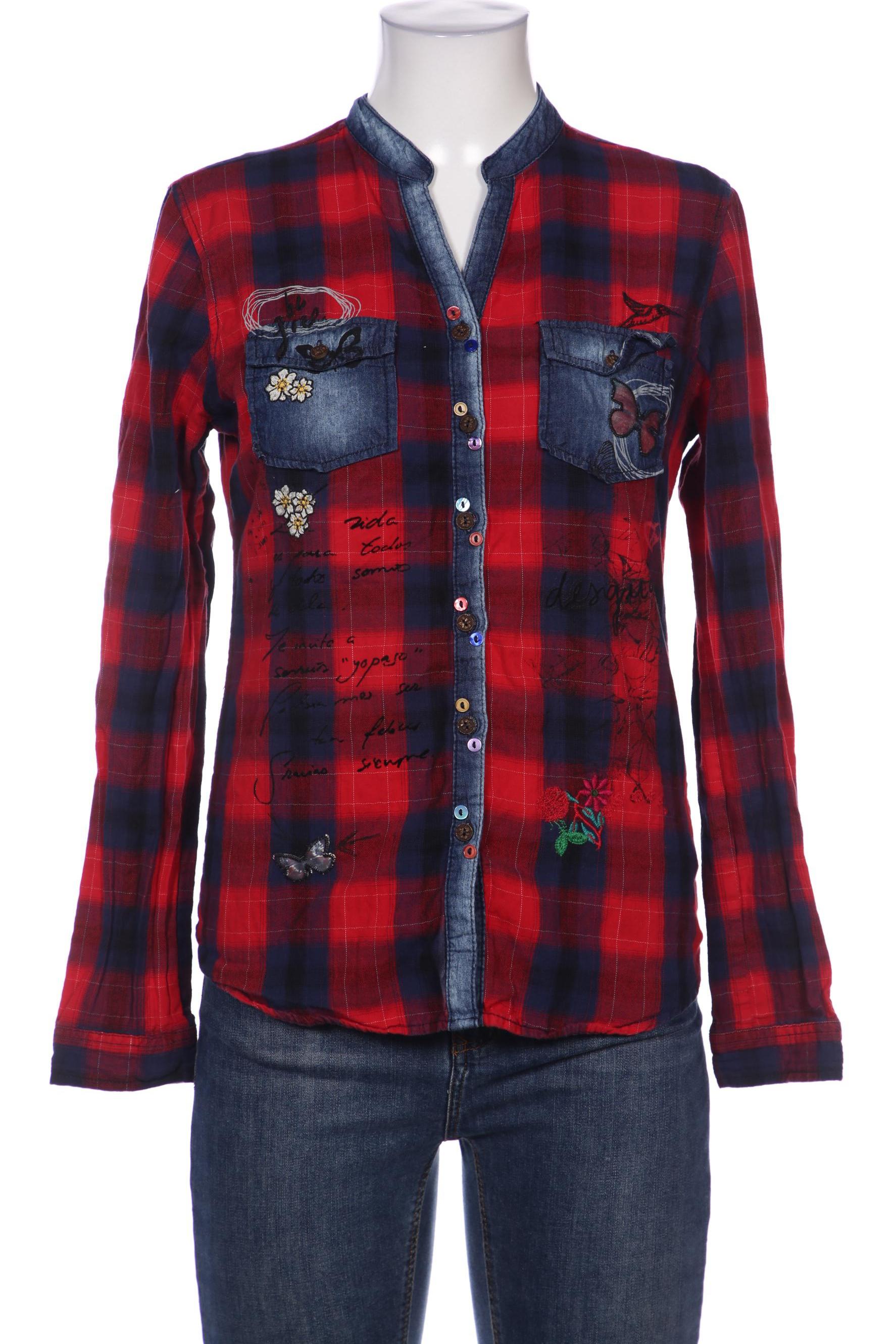 

Desigual Damen Bluse, rot, Gr. 38