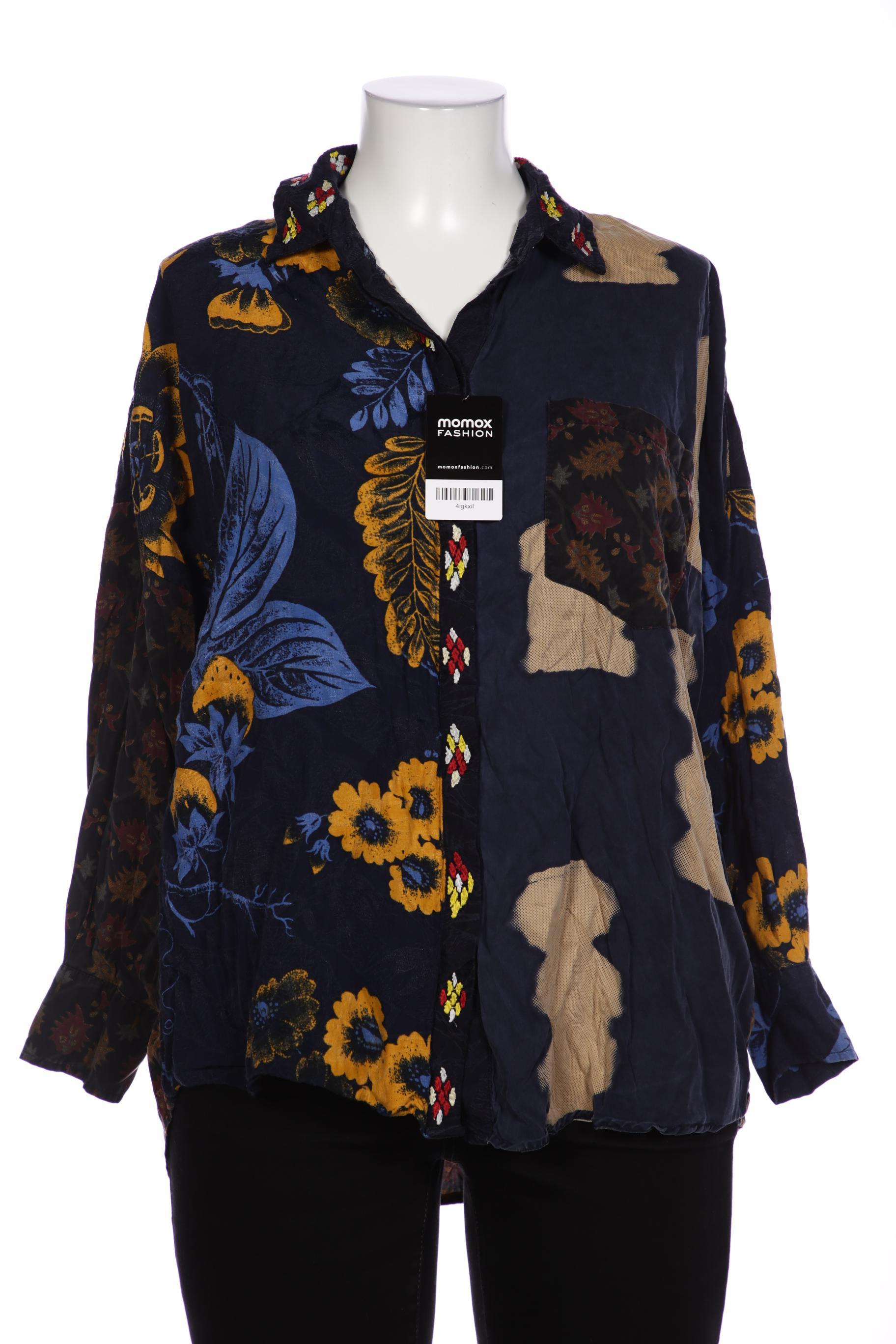 

Desigual Damen Bluse, marineblau, Gr. 42