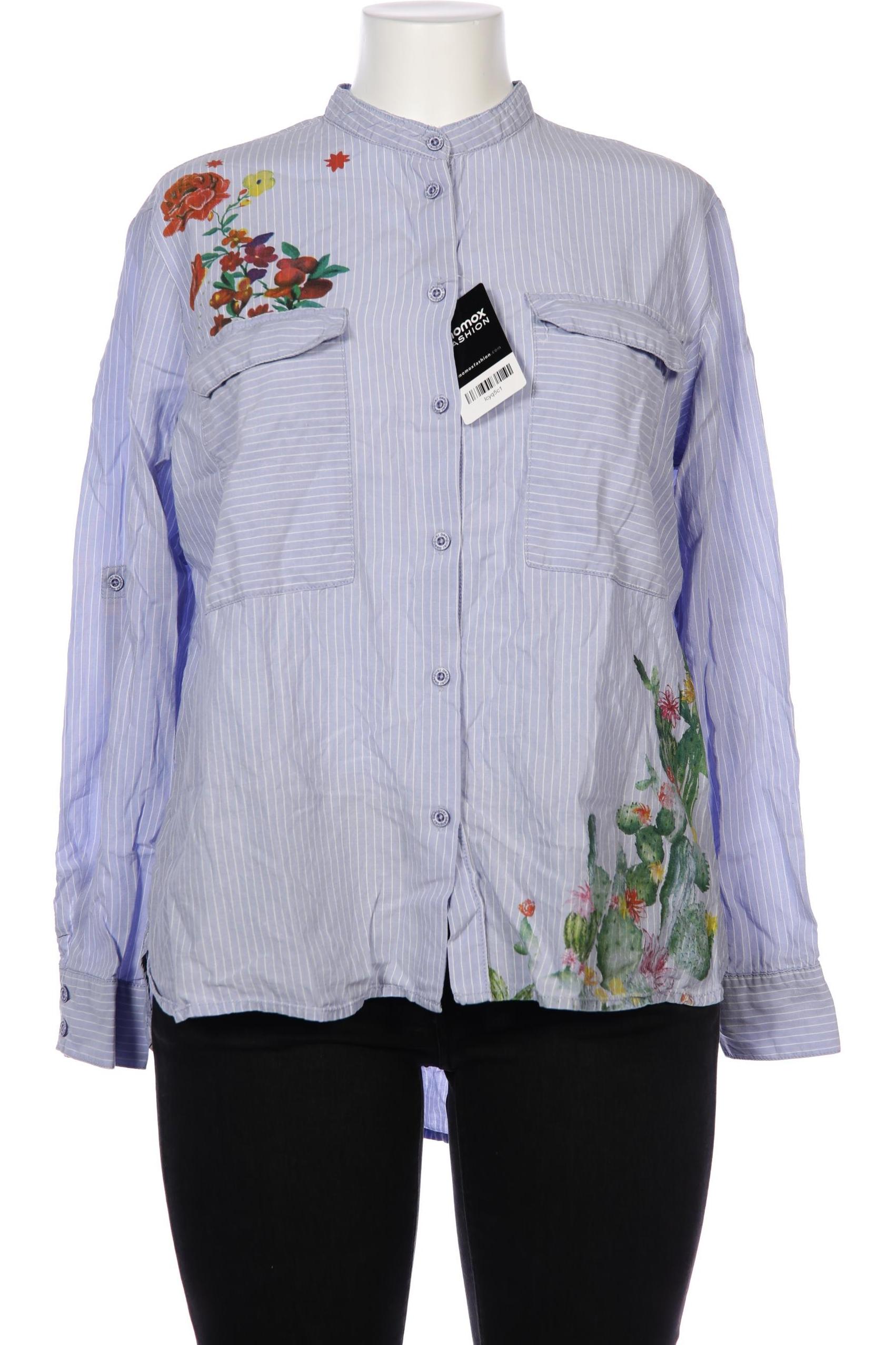 

Desigual Damen Bluse, hellblau, Gr. 46