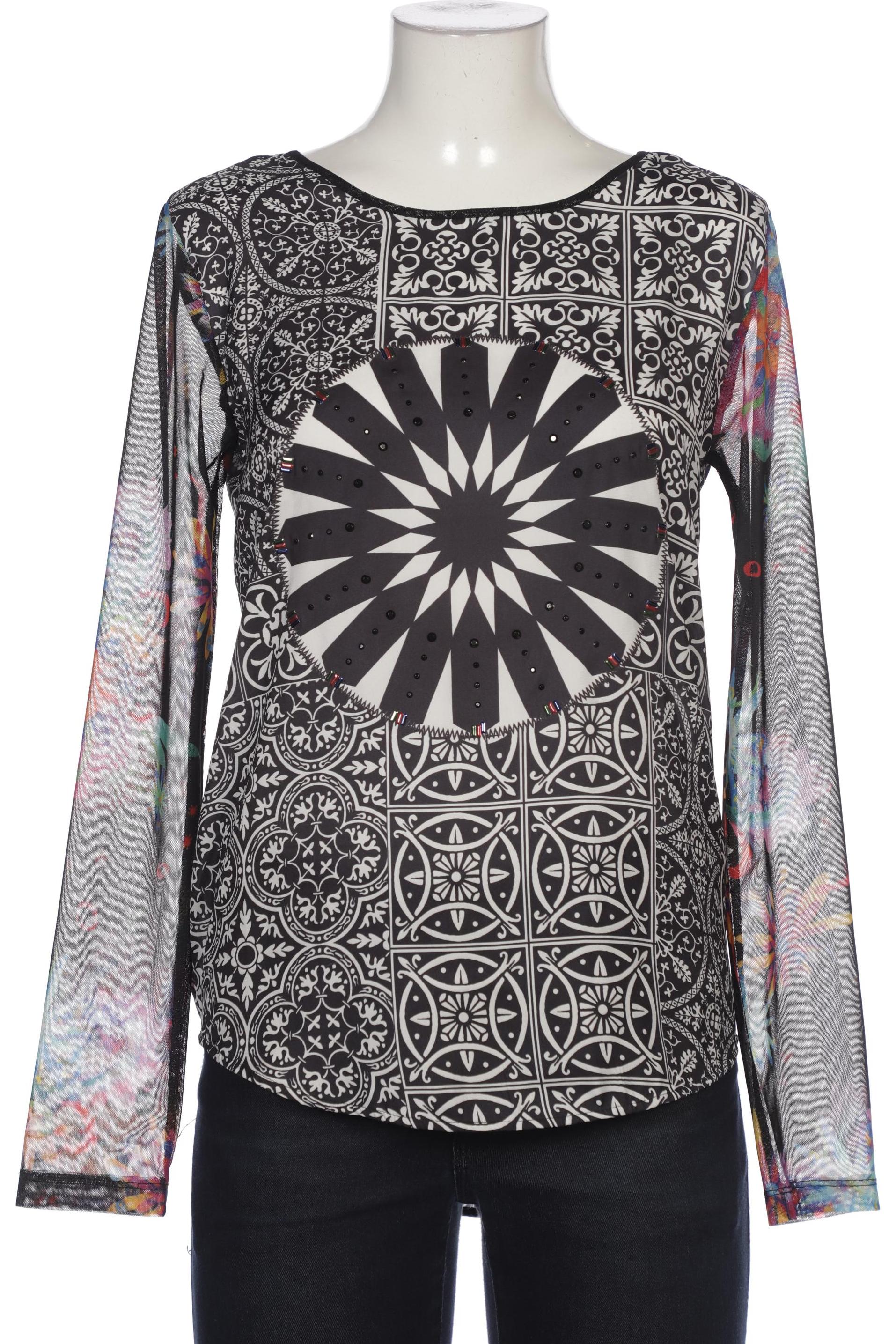 

Desigual Damen Bluse, schwarz, Gr. 42