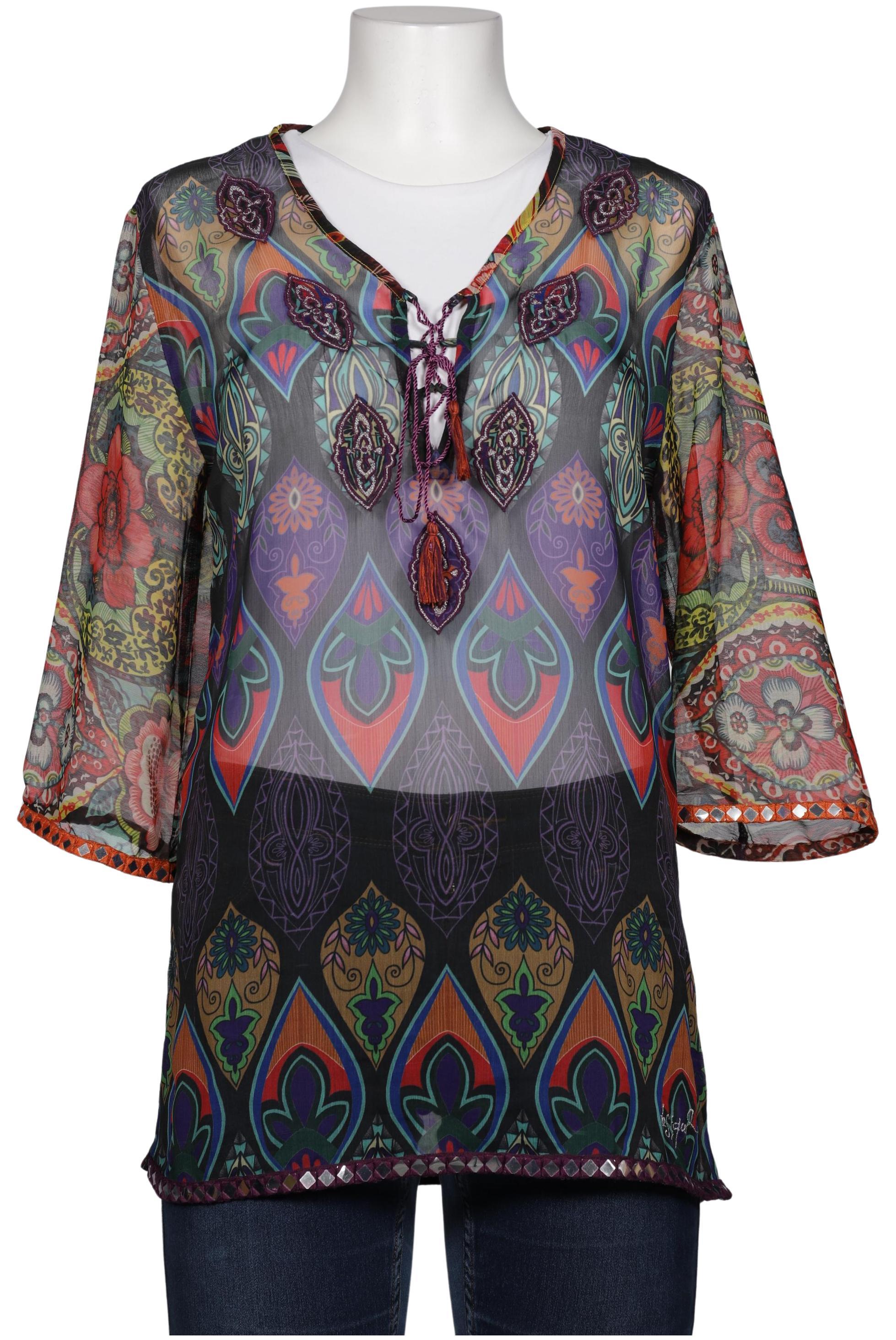 

Desigual Damen Bluse, mehrfarbig, Gr. 38