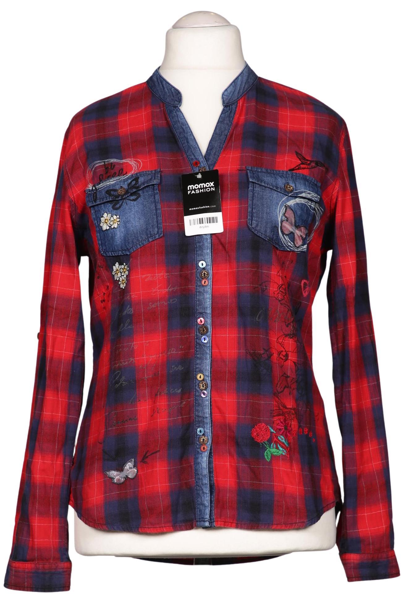 

Desigual Damen Bluse, rot, Gr. 44