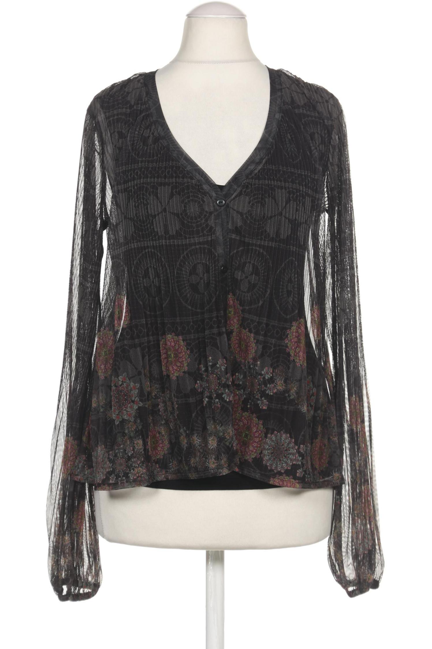 

Desigual Damen Bluse, schwarz, Gr. 34
