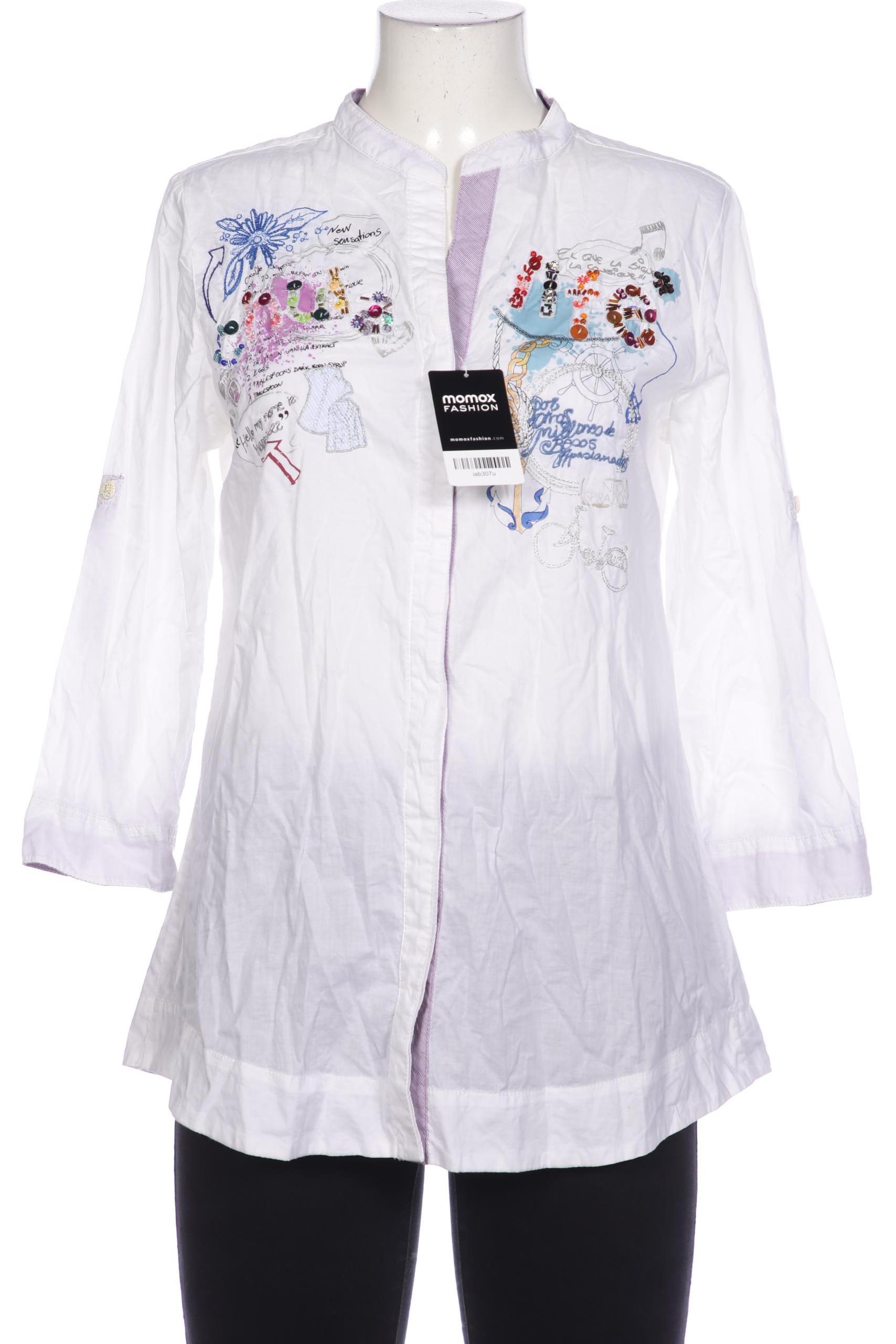 

Desigual Damen Bluse, weiß, Gr. 42