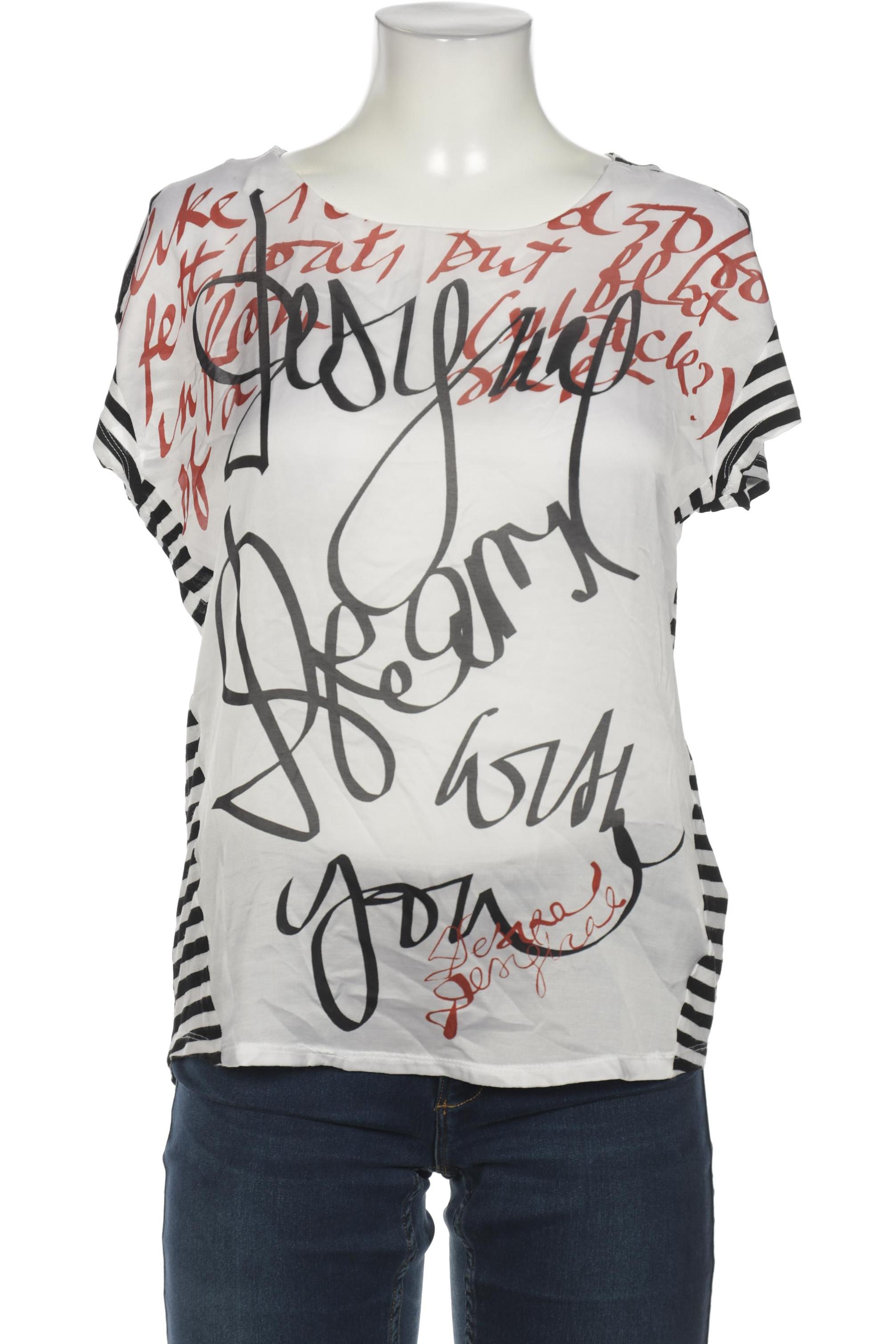 

Desigual Damen Bluse, weiß, Gr. 42