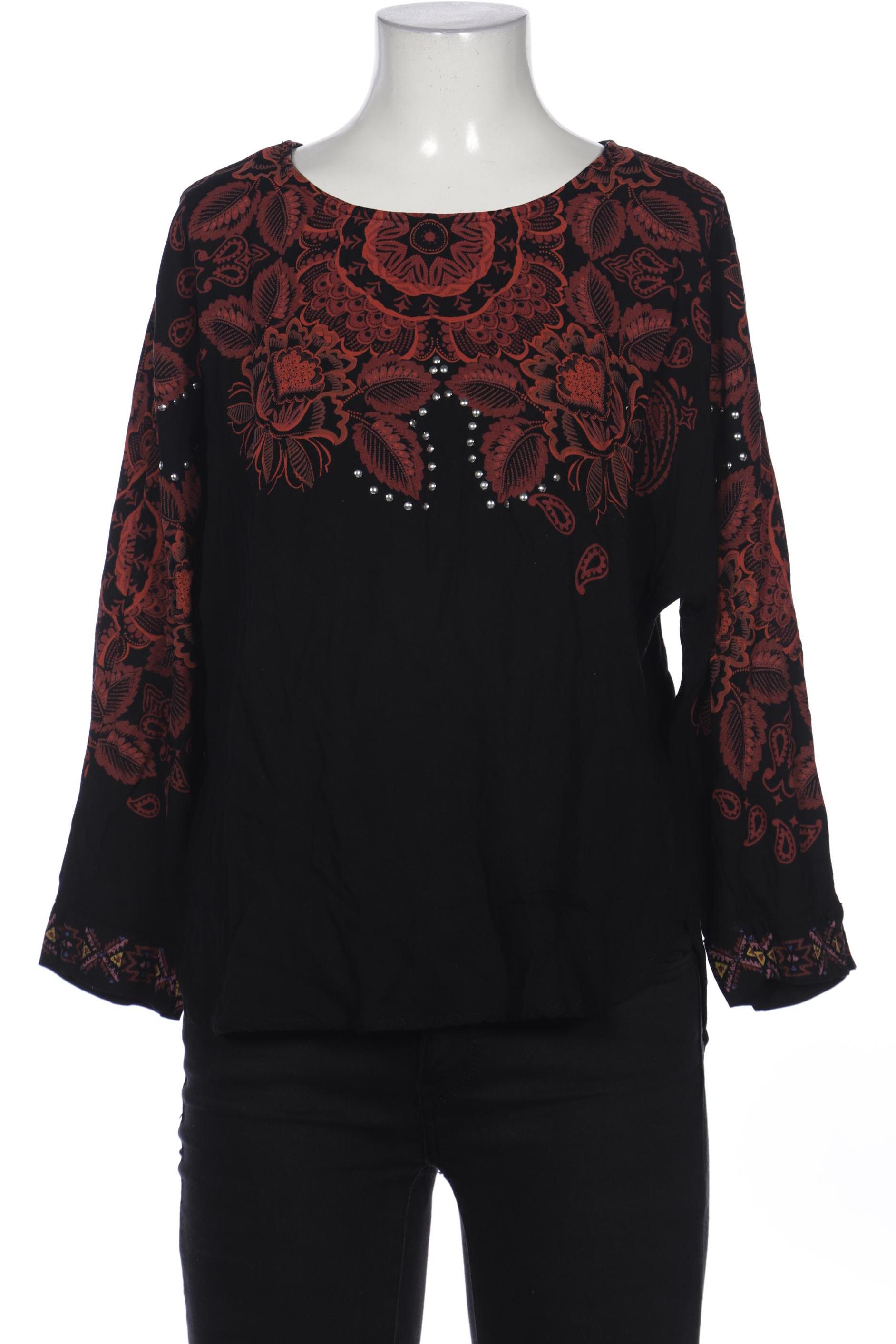 

Desigual Damen Bluse, schwarz, Gr. 34
