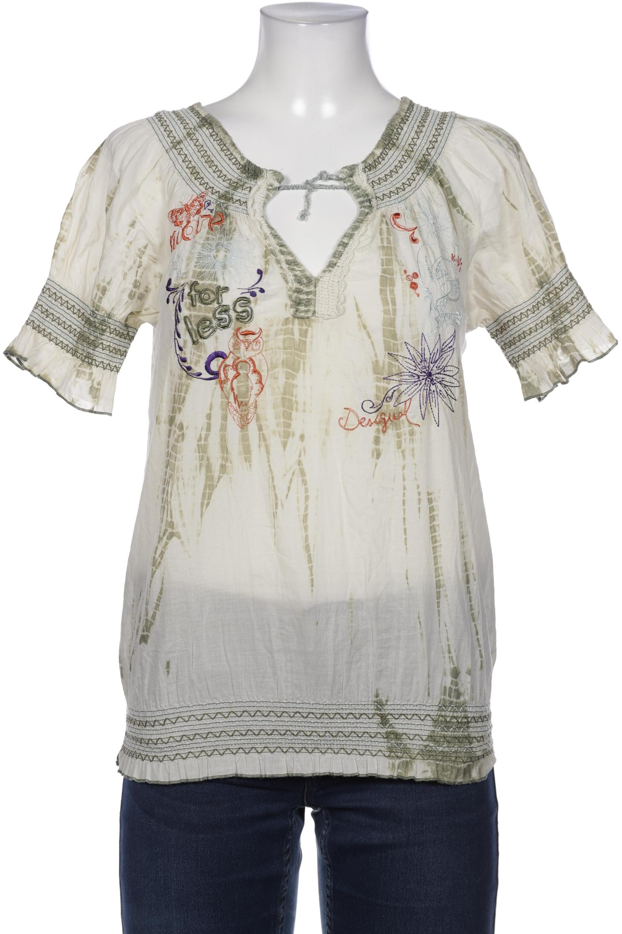 

Desigual Damen Bluse, cremeweiß, Gr. 42