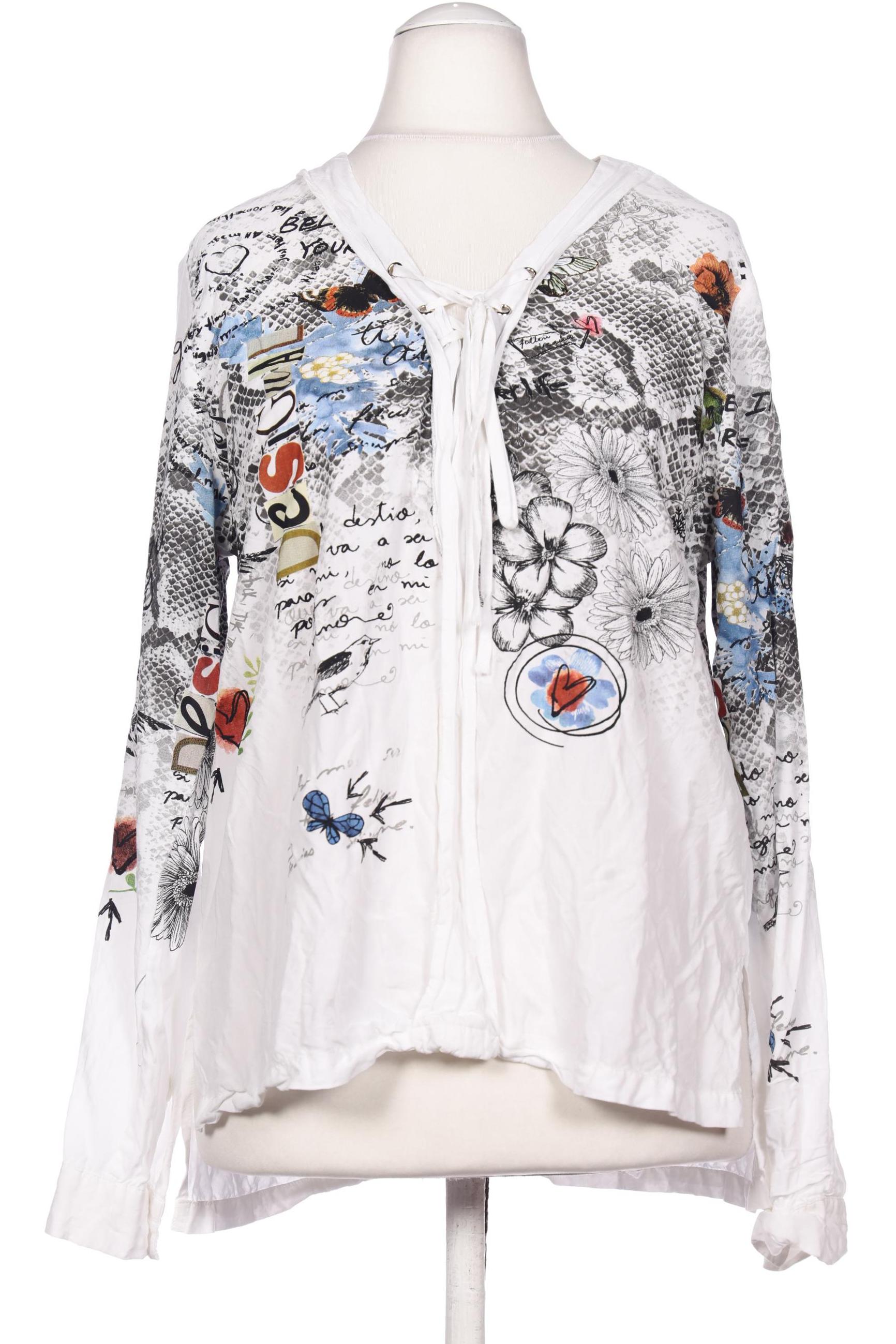 

Desigual Damen Bluse, weiß, Gr. 38