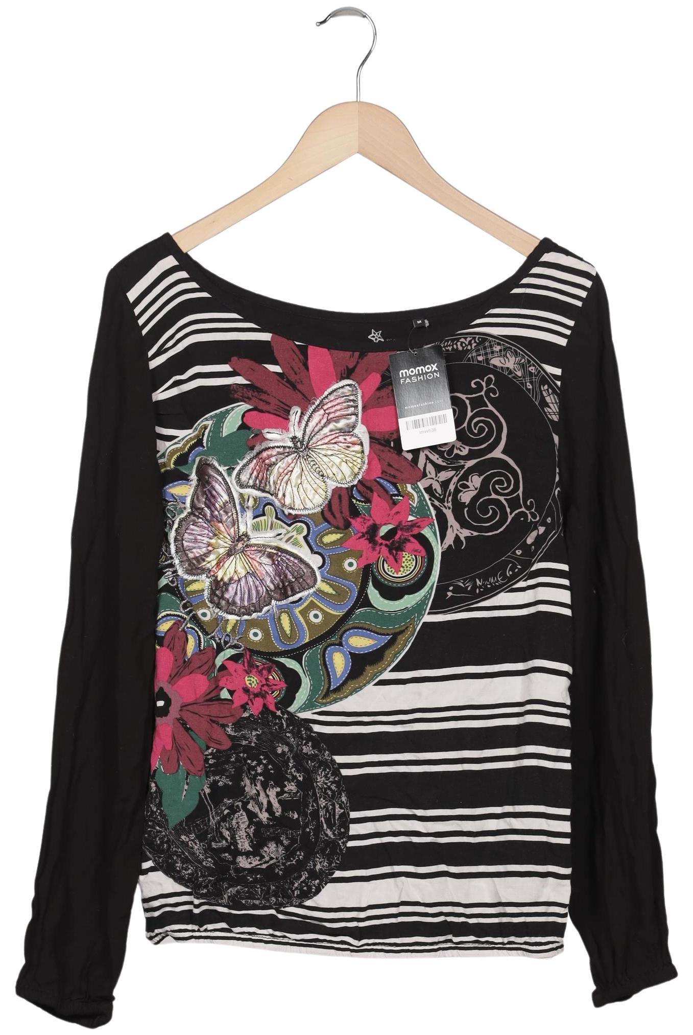

Desigual Damen Bluse, schwarz, Gr. 38