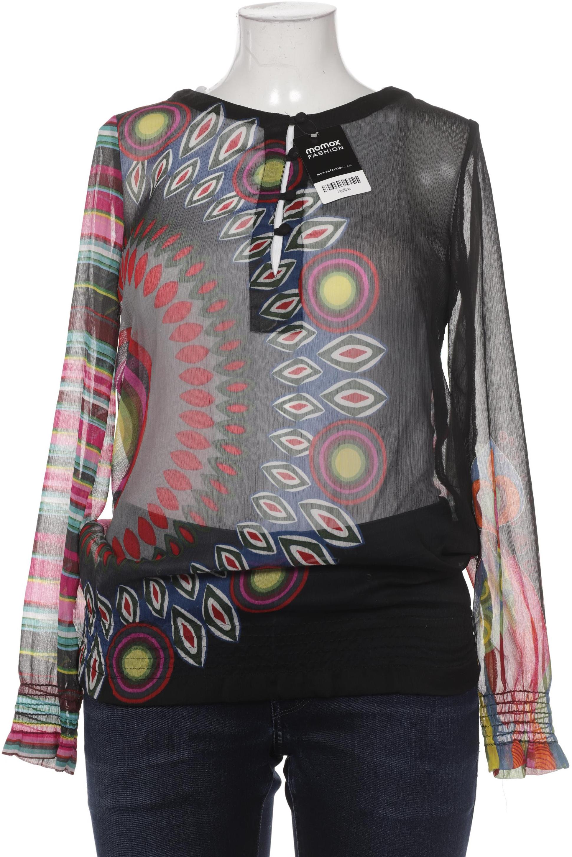 

Desigual Damen Bluse, schwarz, Gr. 42
