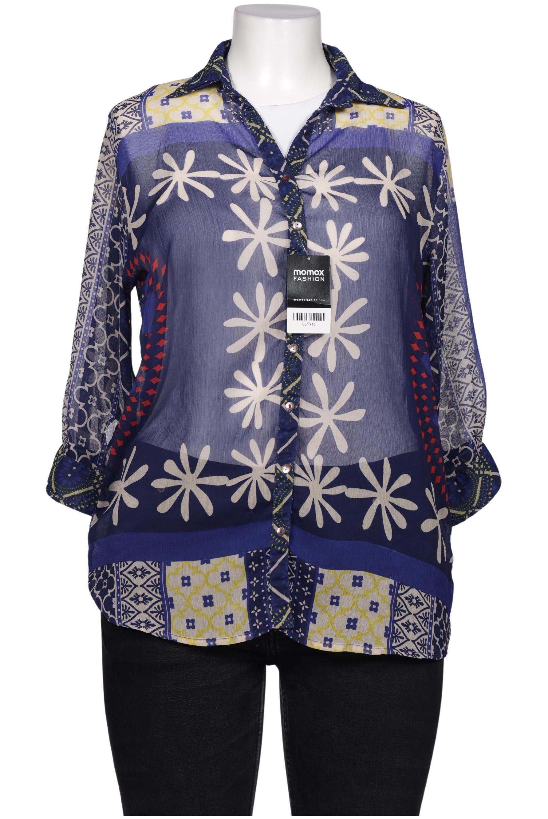 

Desigual Damen Bluse, marineblau, Gr. 46