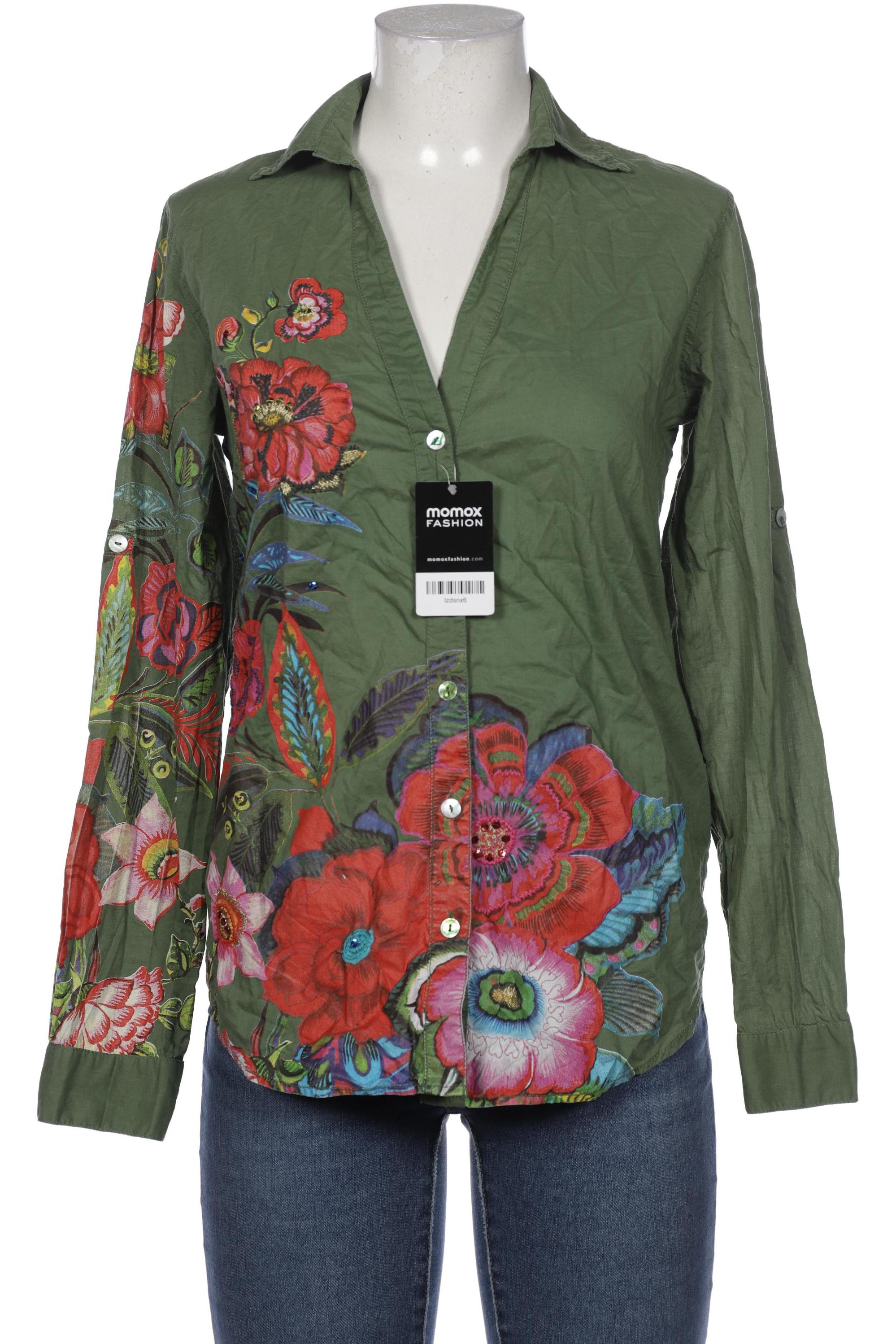 

Desigual Damen Bluse, grün, Gr. 42
