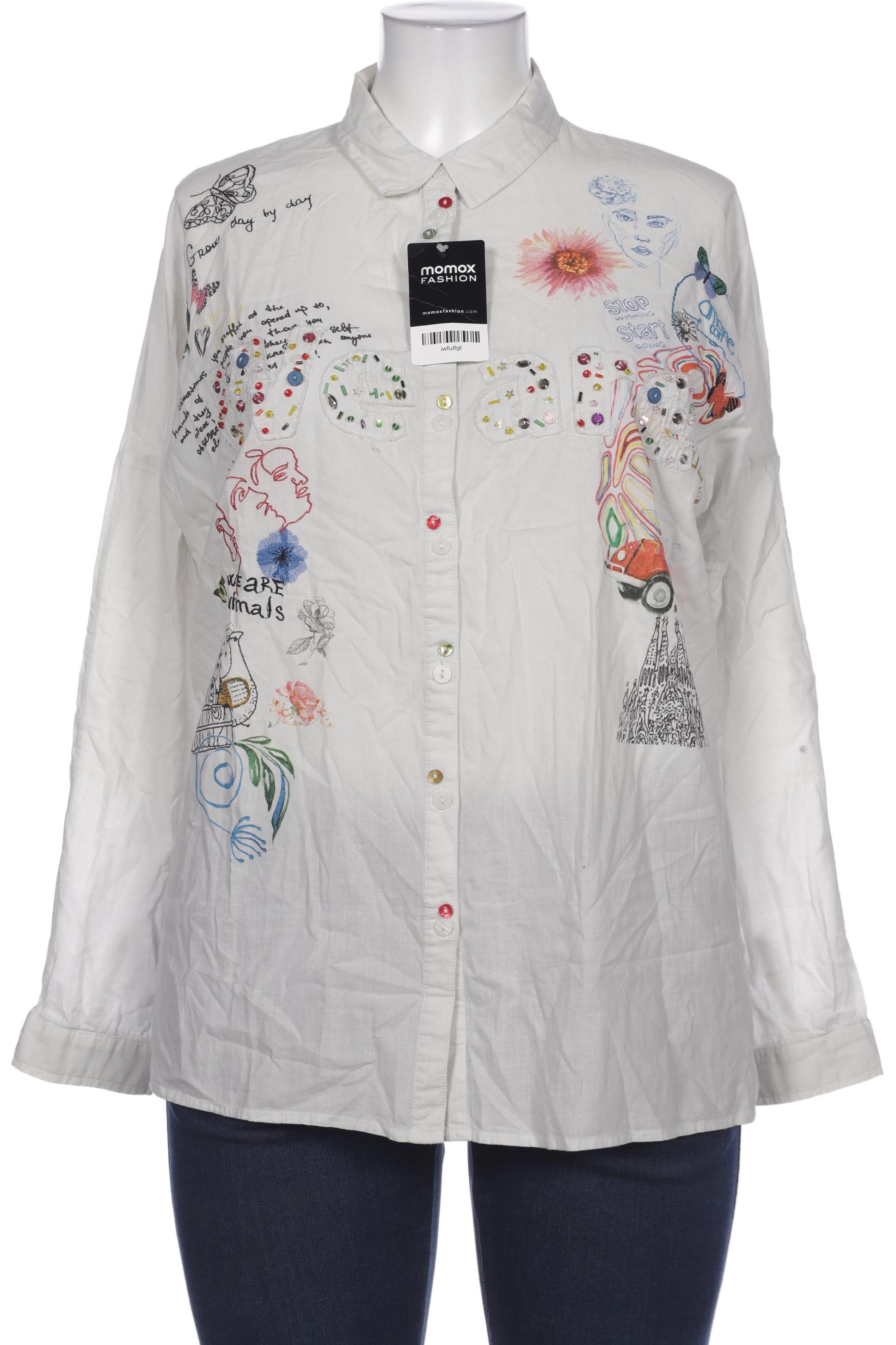

Desigual Damen Bluse, cremeweiß