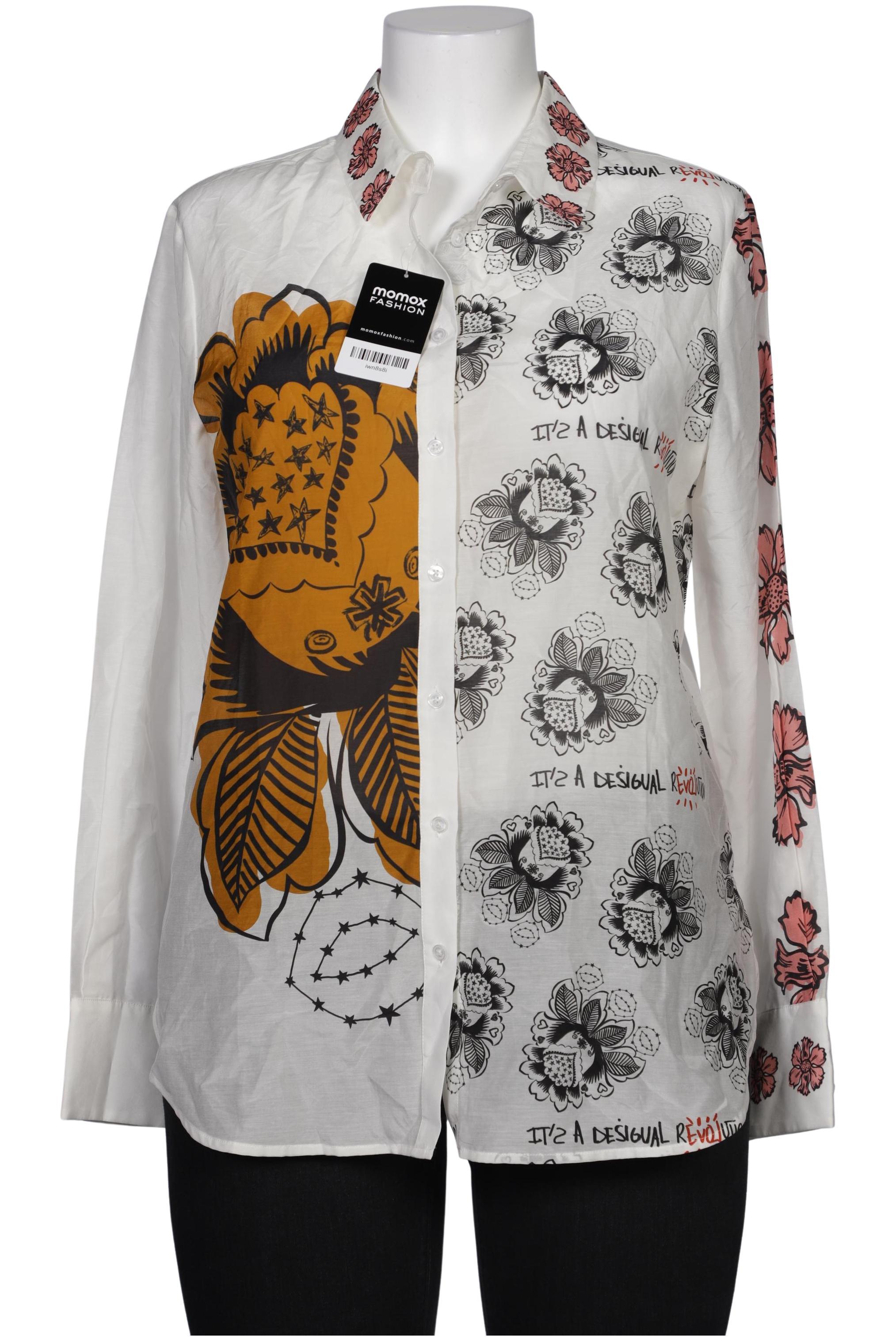 

Desigual Damen Bluse, weiß, Gr. 44